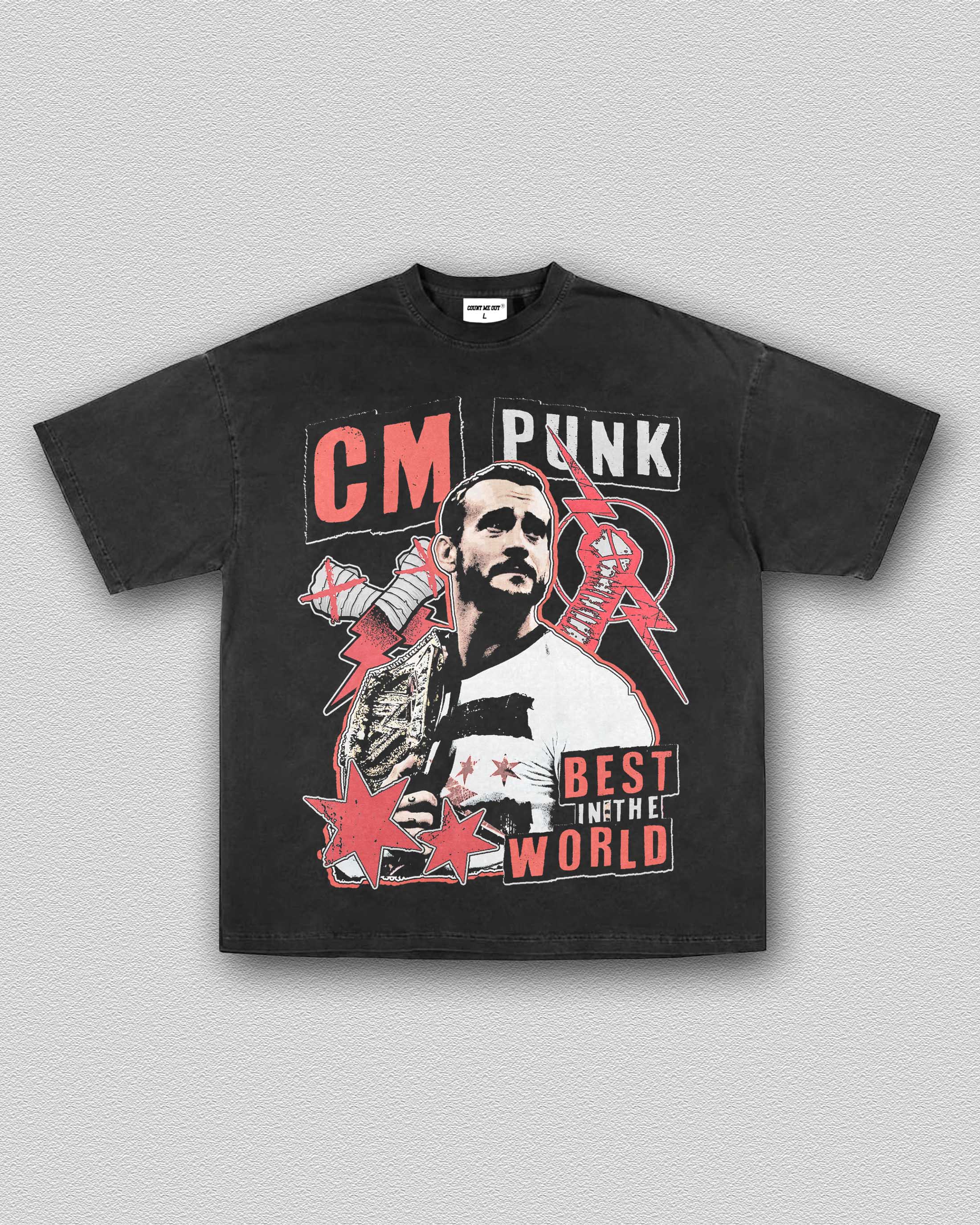 CM PUNK TEE 11.25