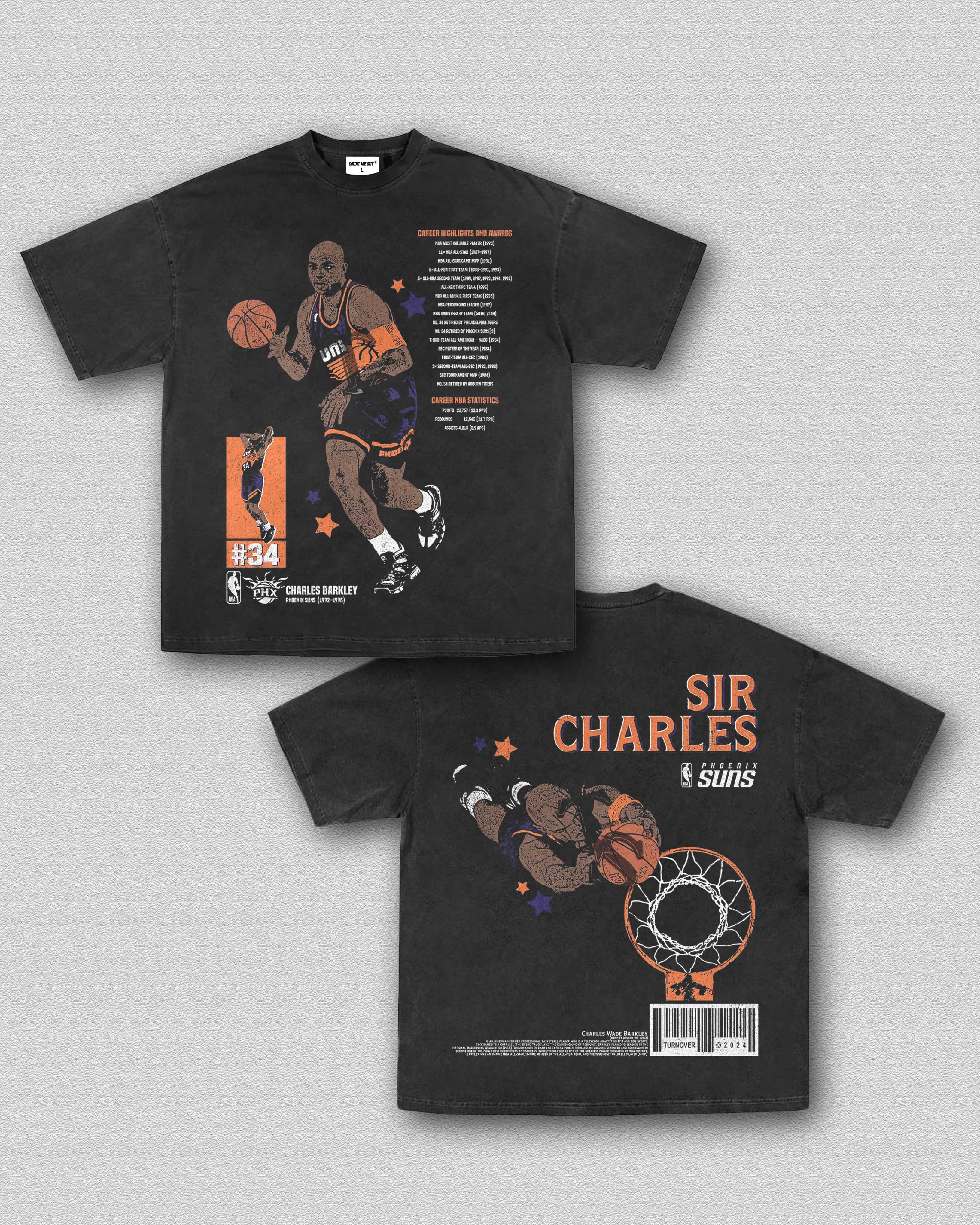 CHARLES BARKLEY TEE 12.4