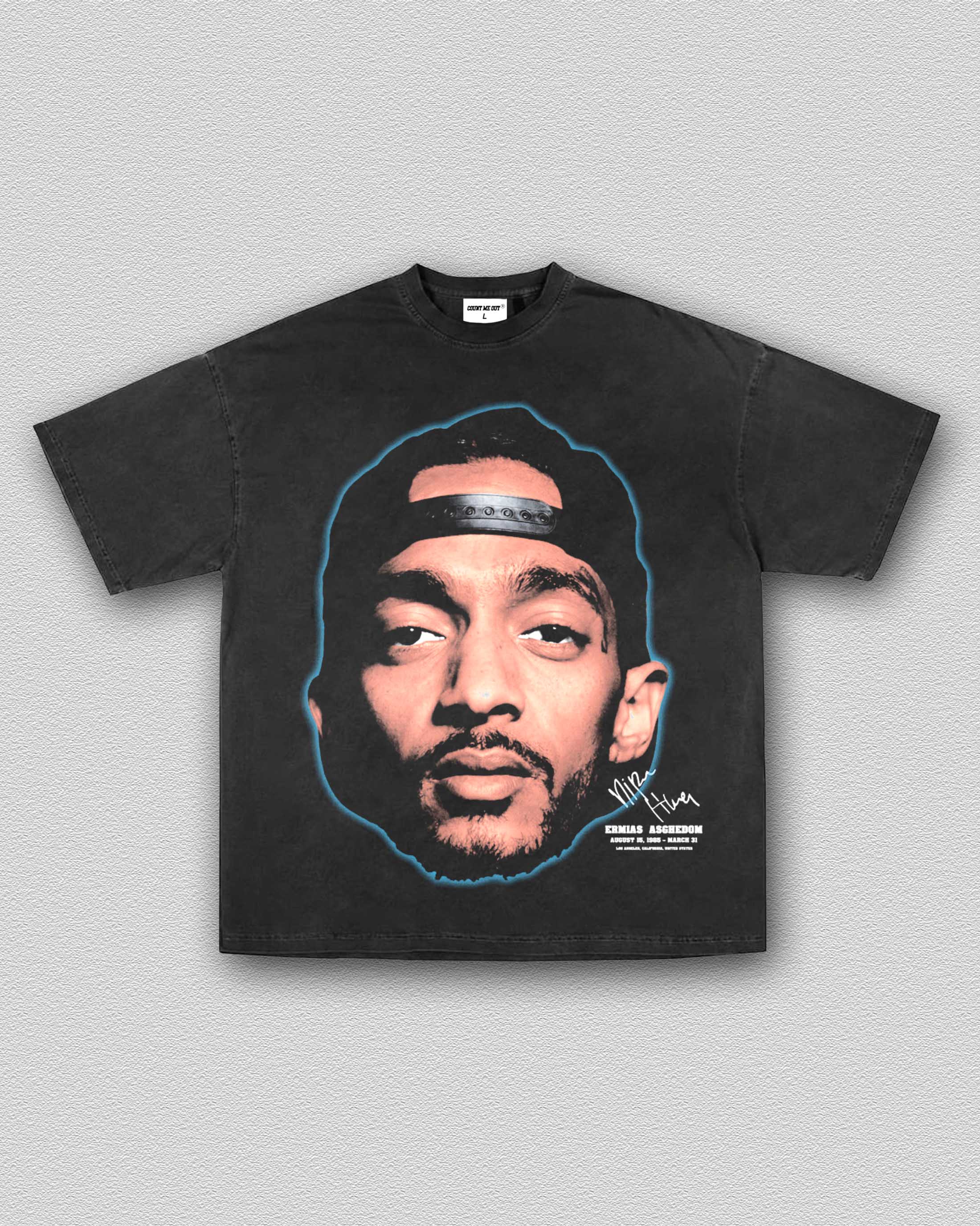 NIPSEY BIG FACE TEE 10.15