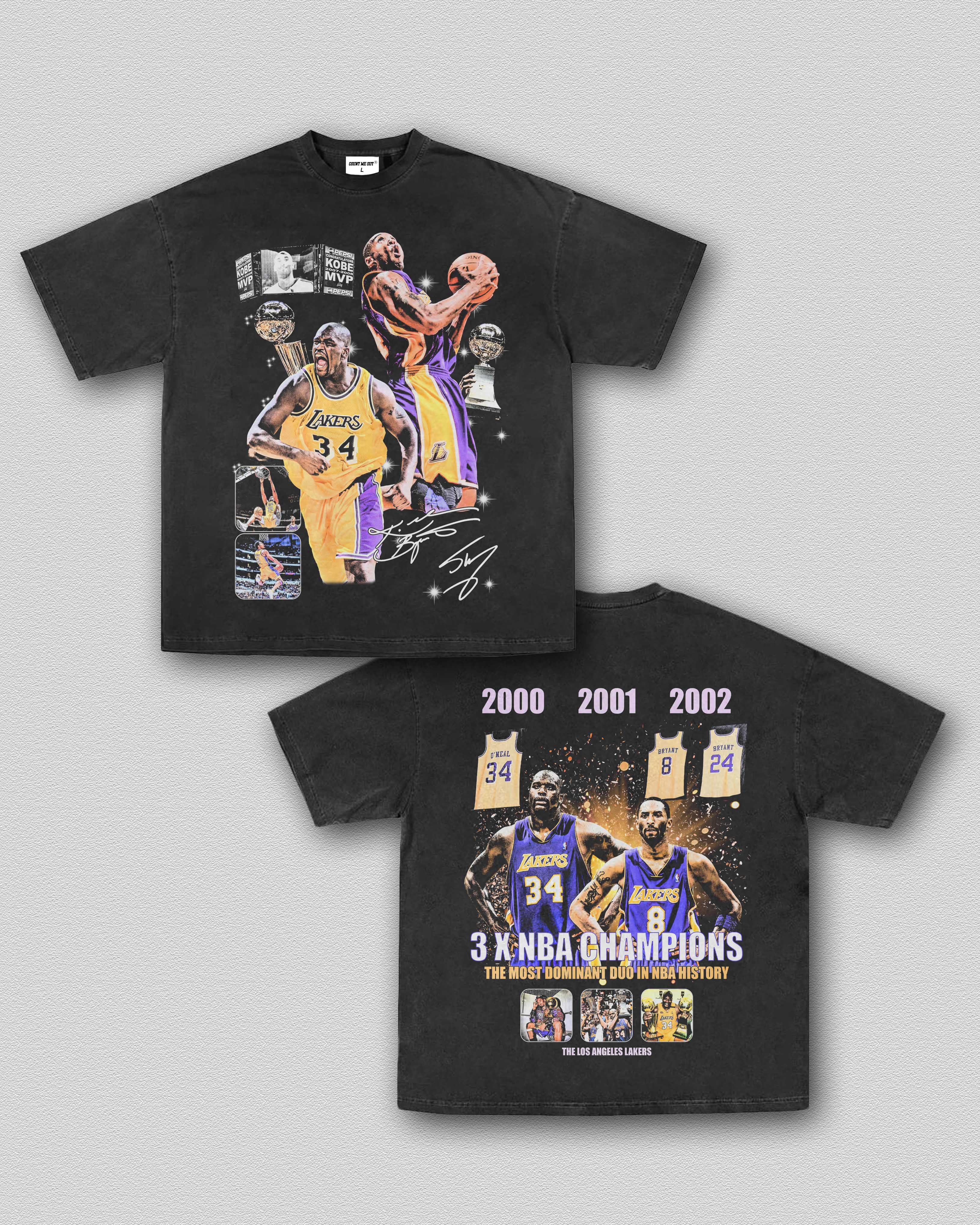 KOBE & SHAQ 3 PEAT TEE 11.25