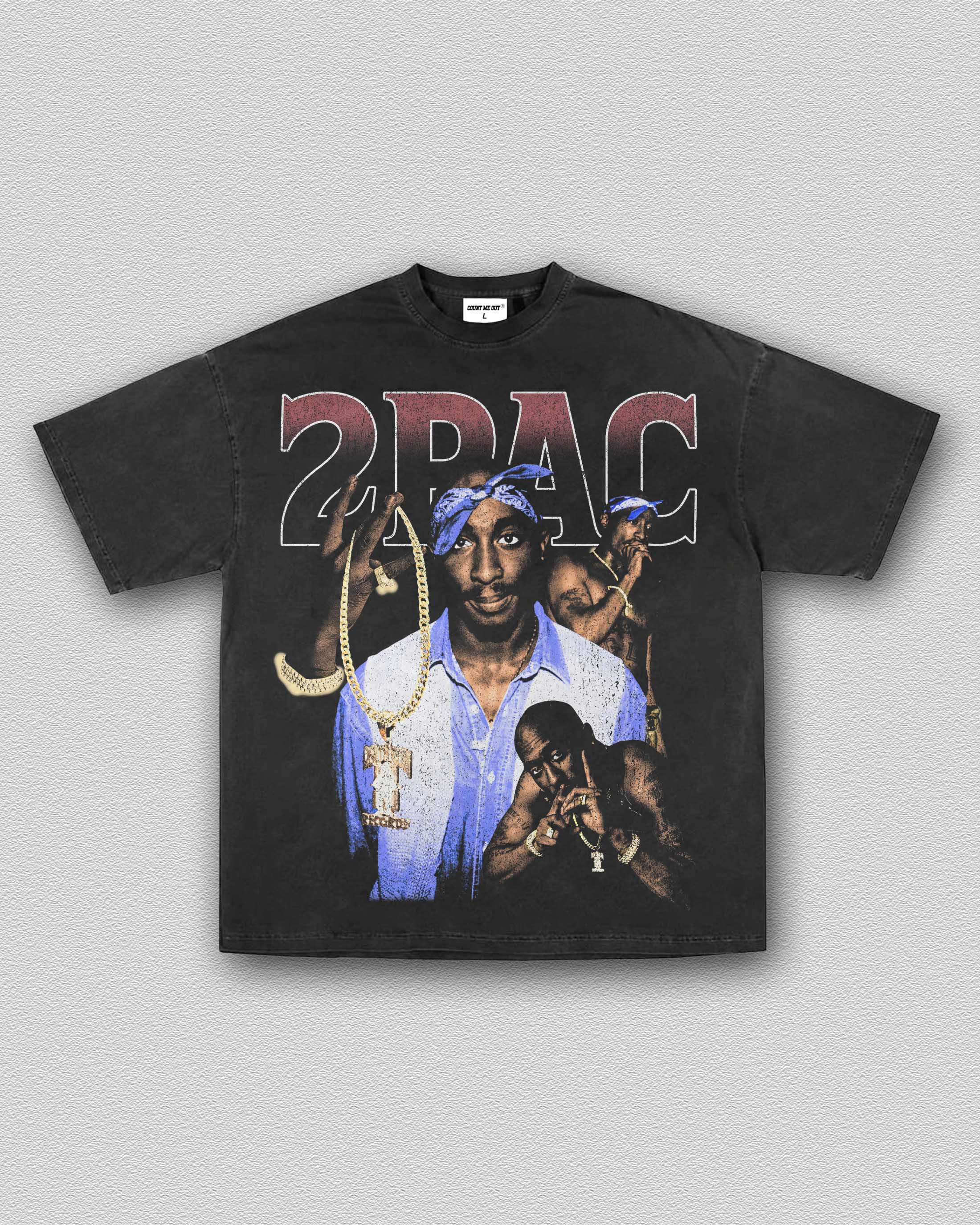 2PAC CREWNECK TEE 10.5