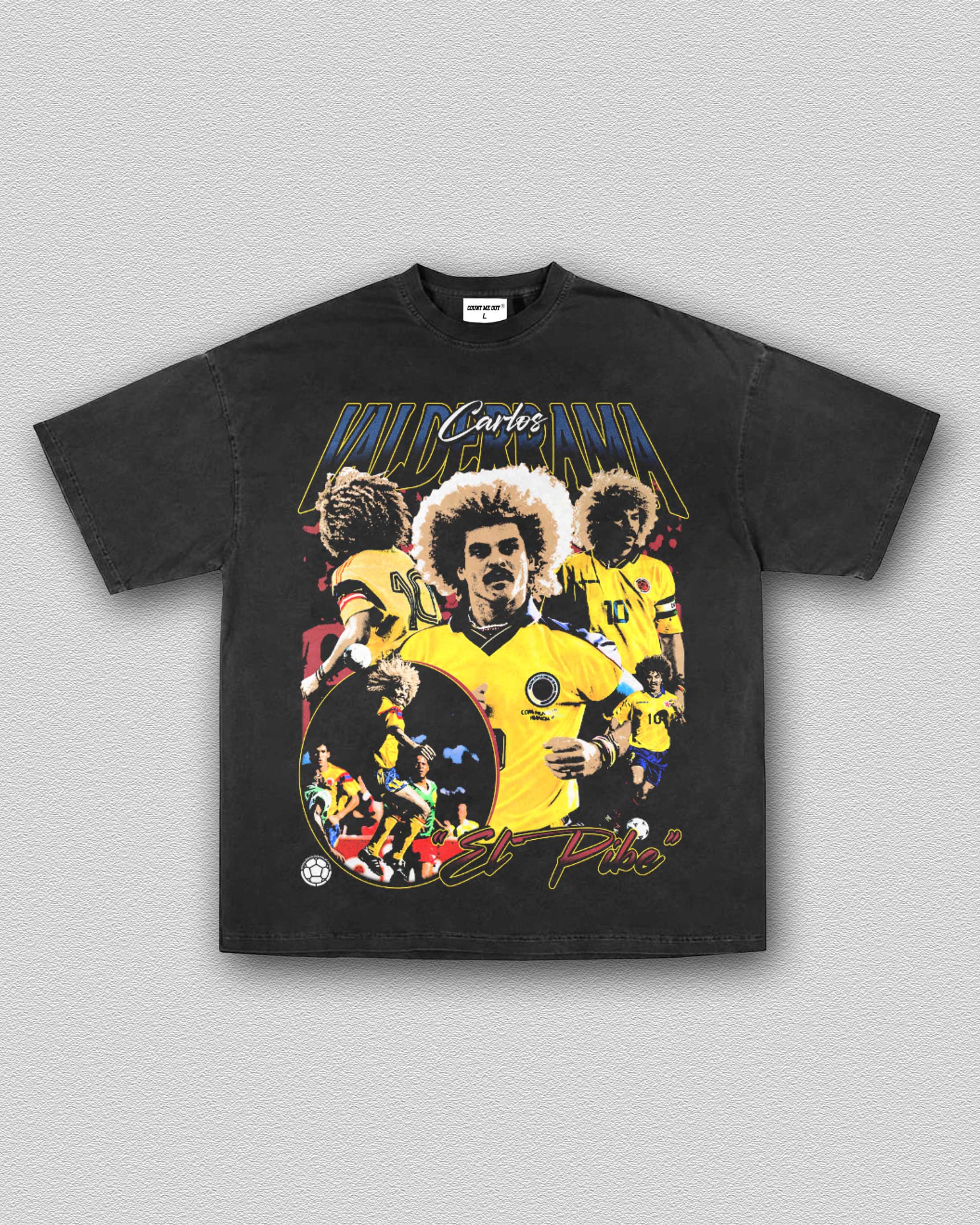 CARLOS VALDERRAMA COLOMBIA TEE 12.4