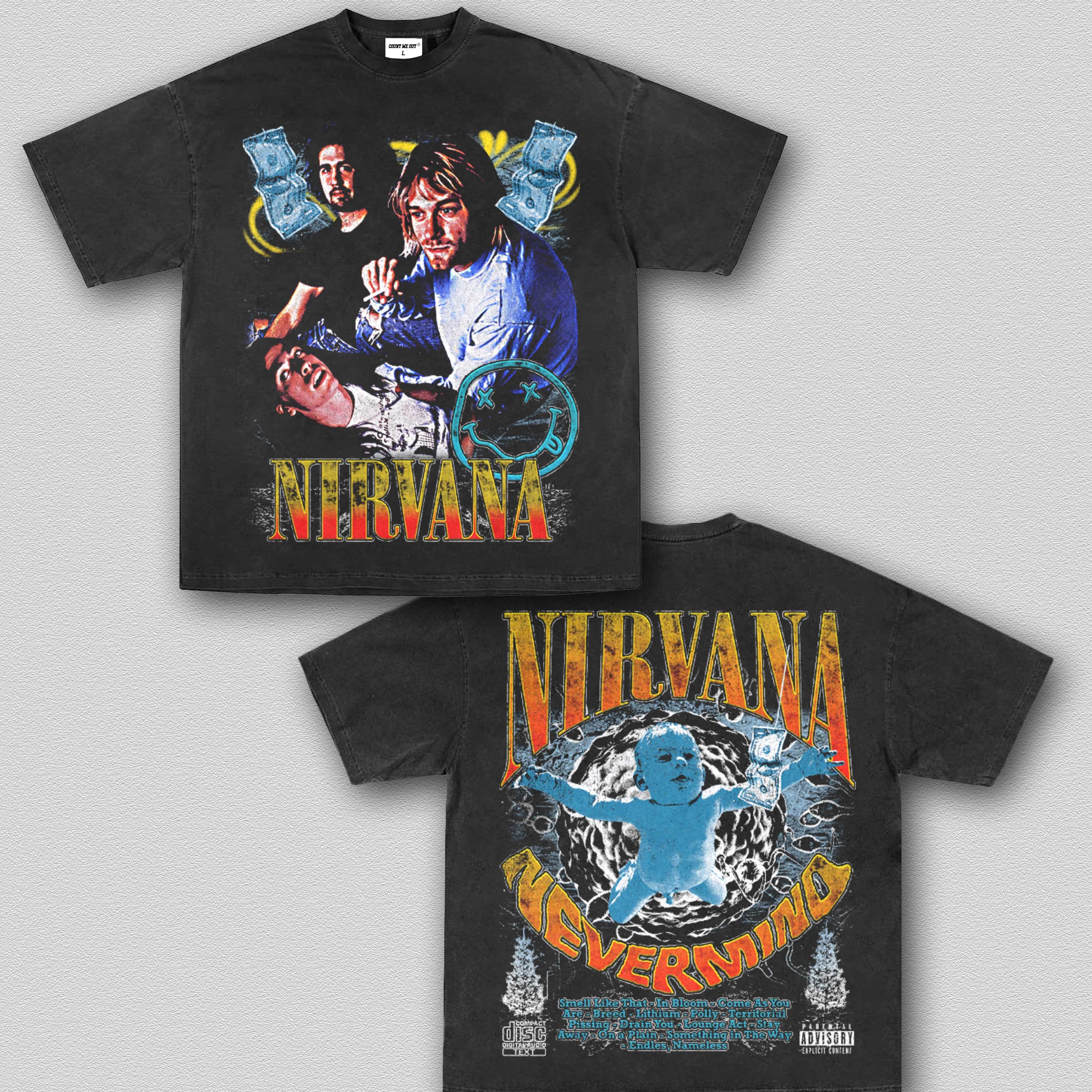 NEVERMIND NIRVANA TEE