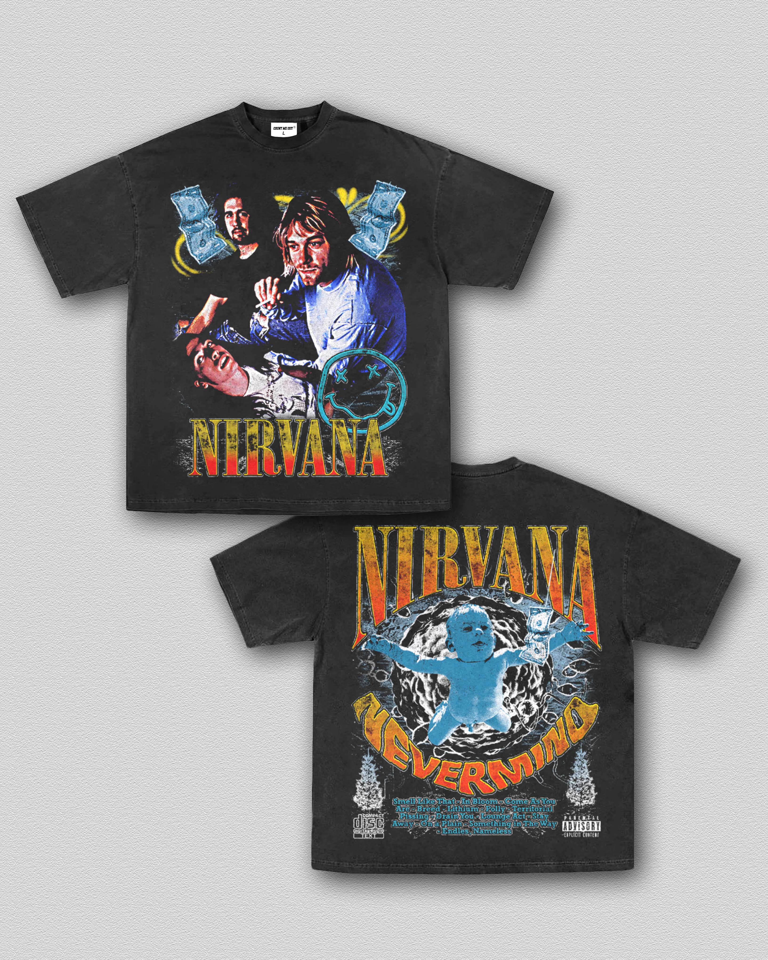 NEVERMIND NIRVANA TEE