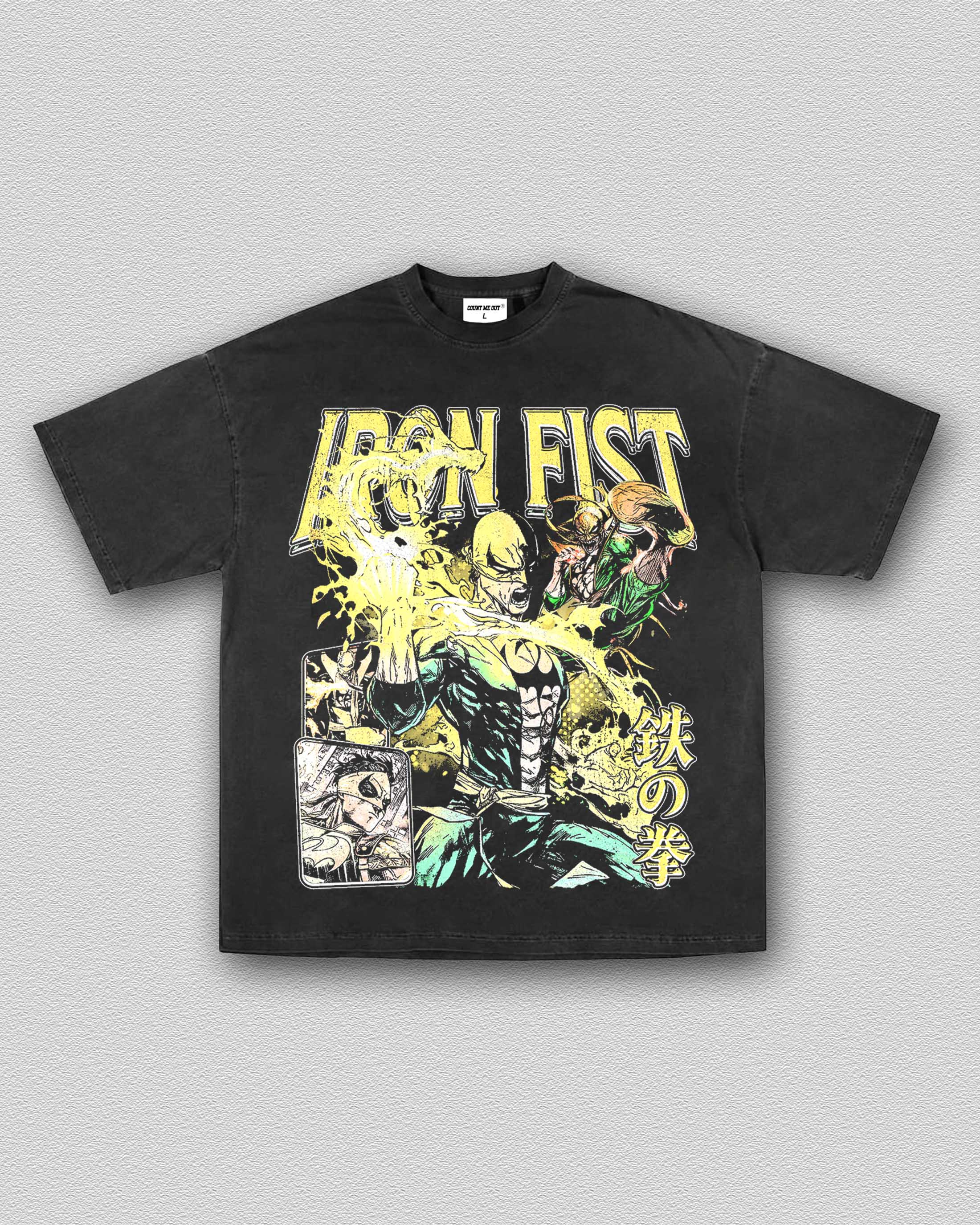 IRON FIST MARVEL TEE 11.25