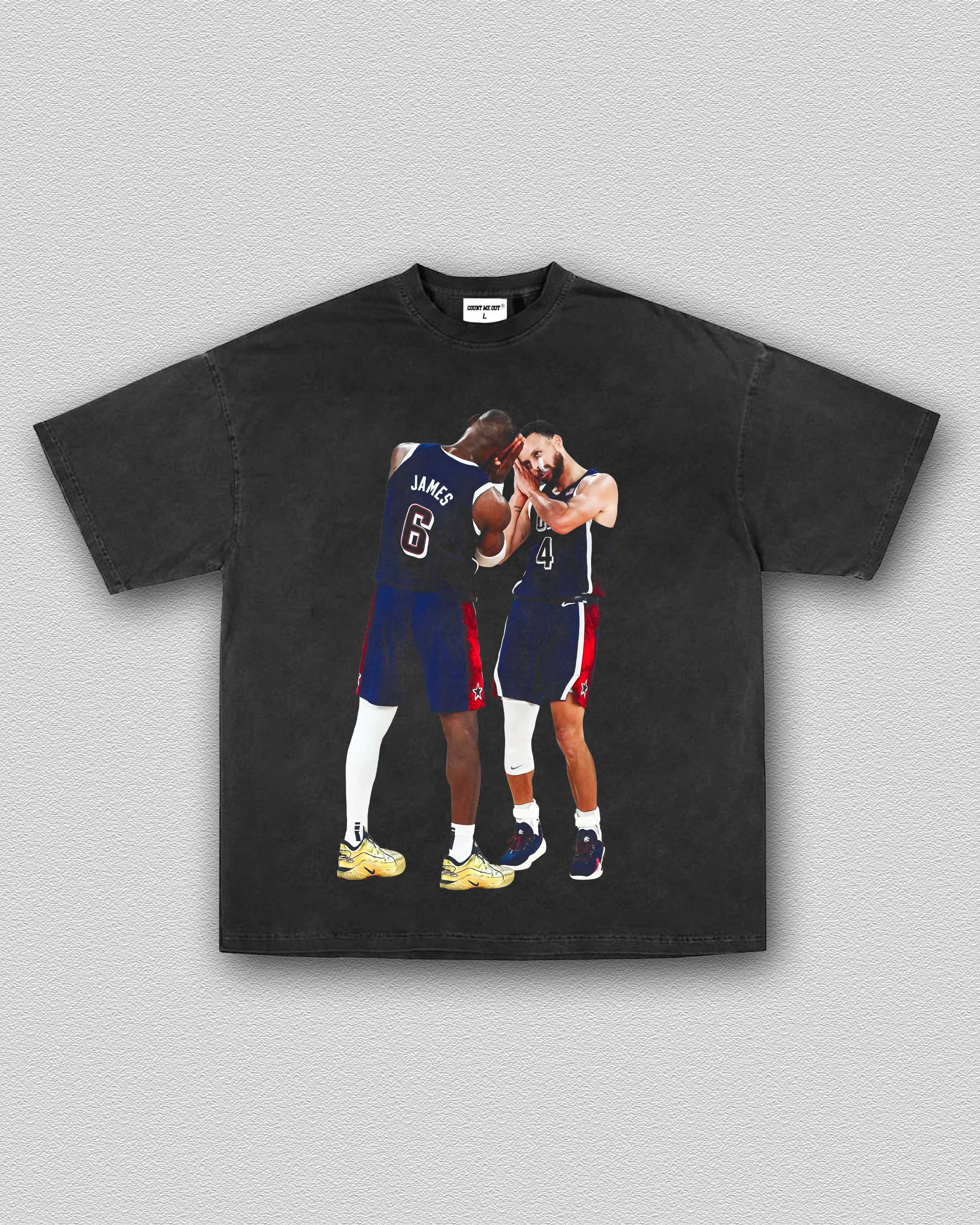 STEPHEN CURRY  AND LEBRON JAMES 8.15 TEE