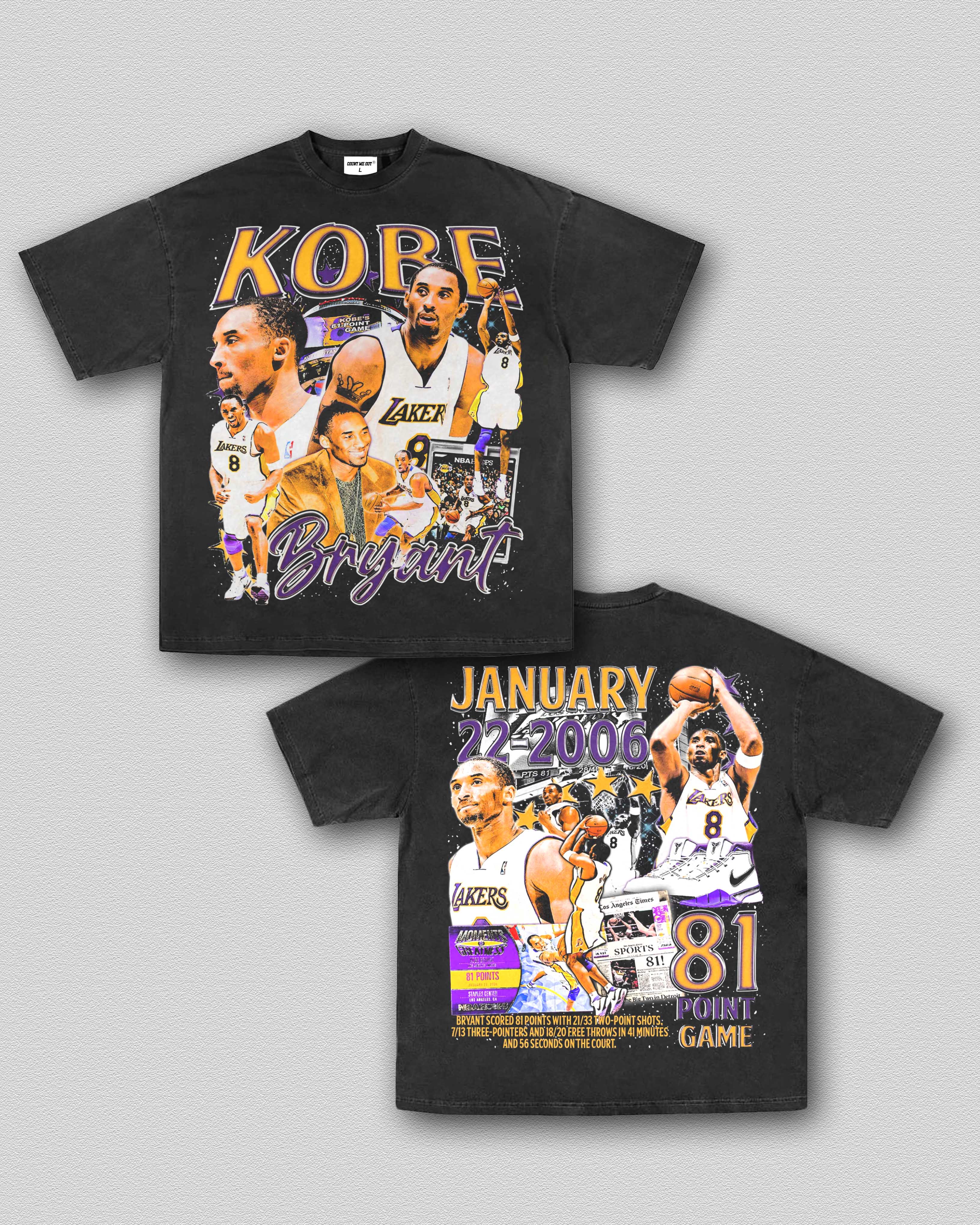 KOBE-81-POINT GAME TEE