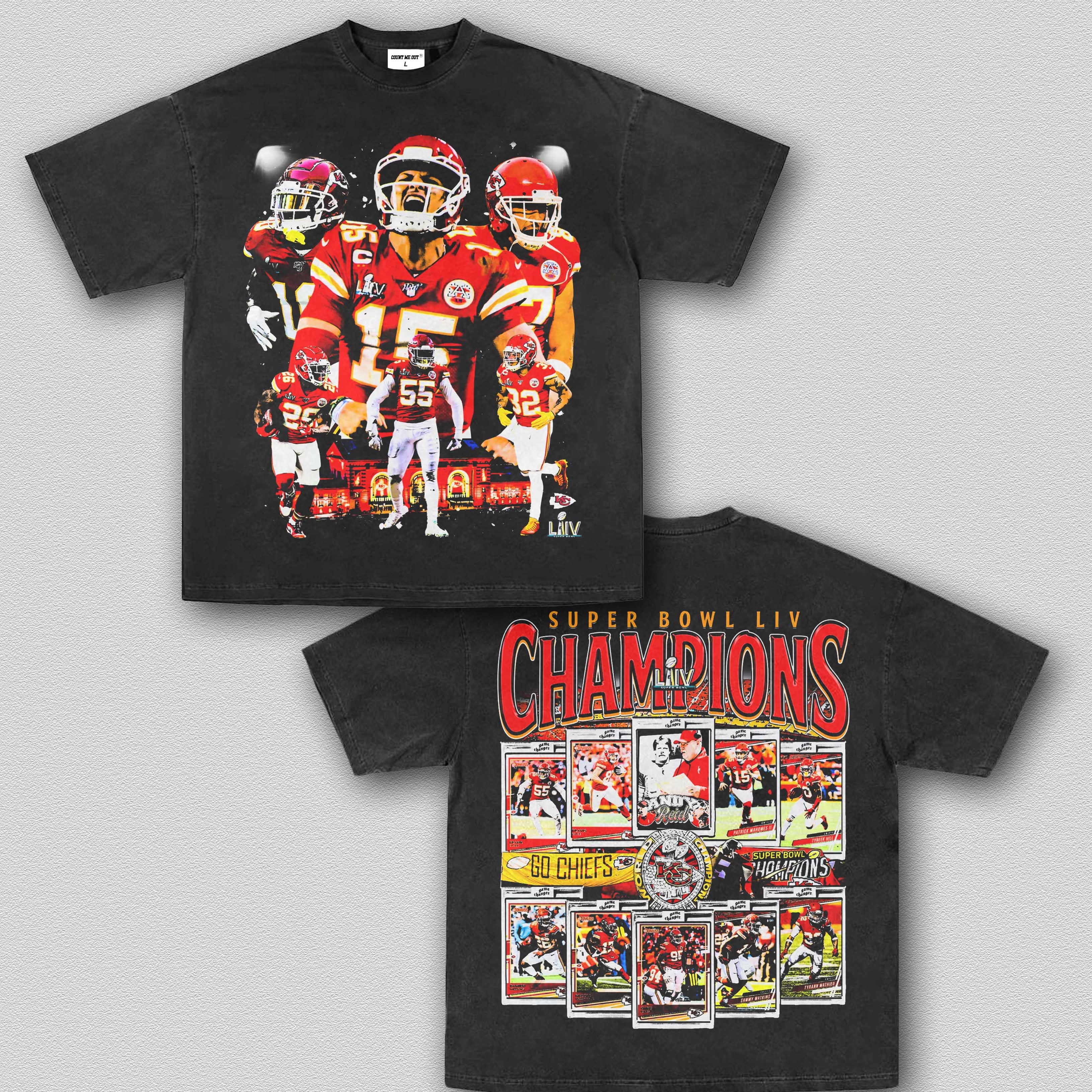 SUPER BOWL LIV CHAMPS - CHIEFS TEE