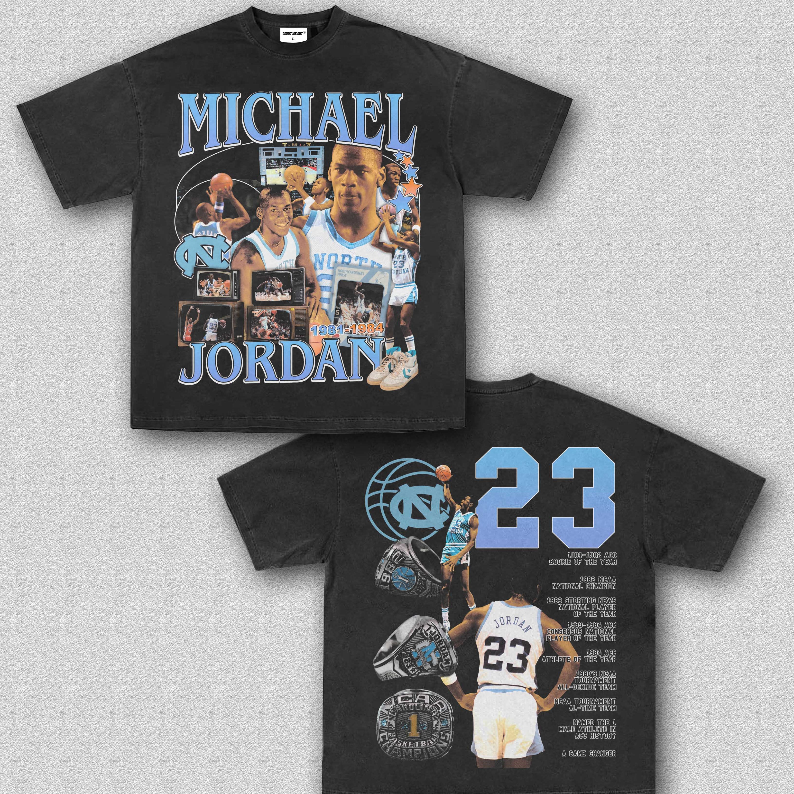 JORDAN UNC TEE