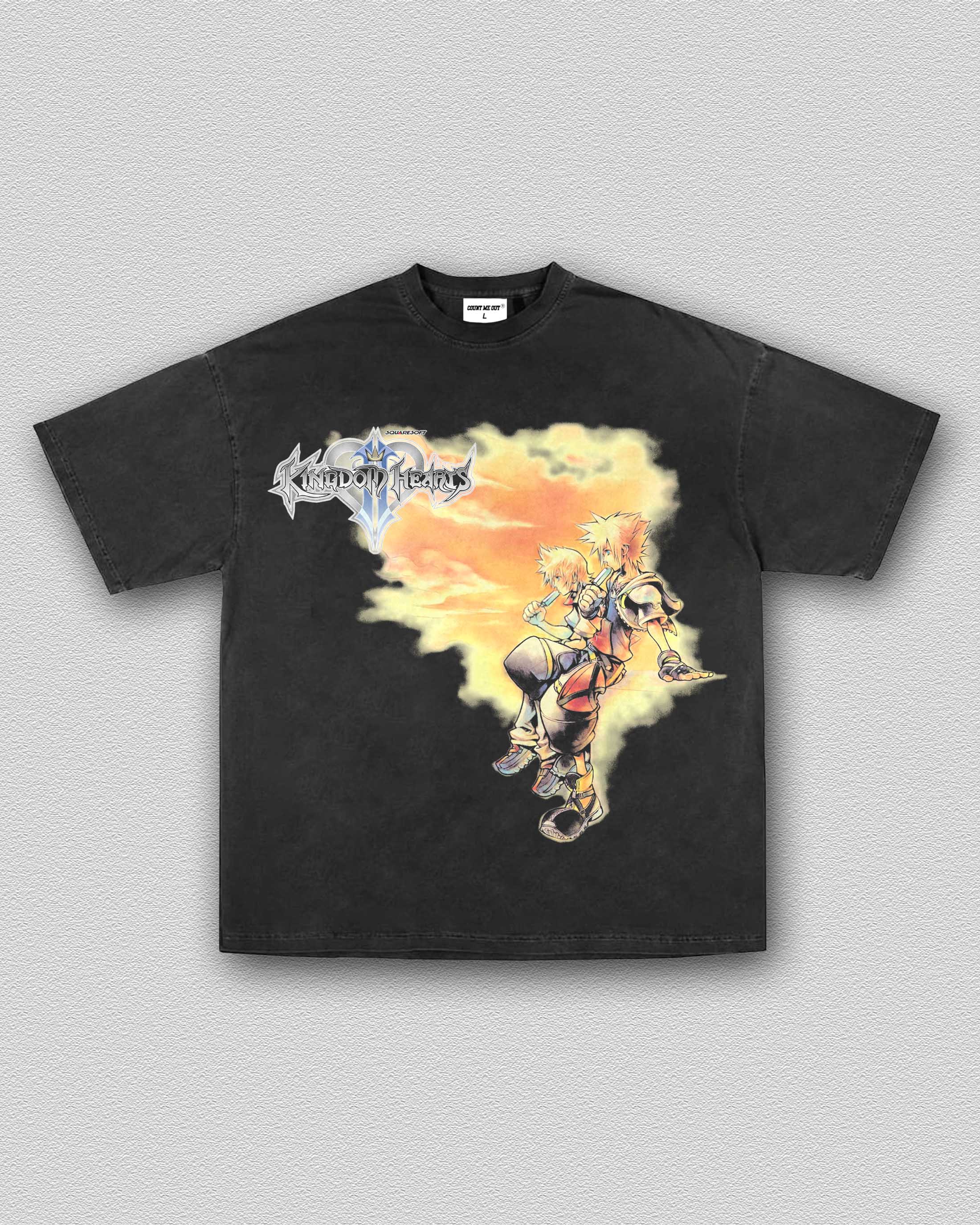 KINGDOM HEARTS II SORA AND ROXAS TEE 12.3