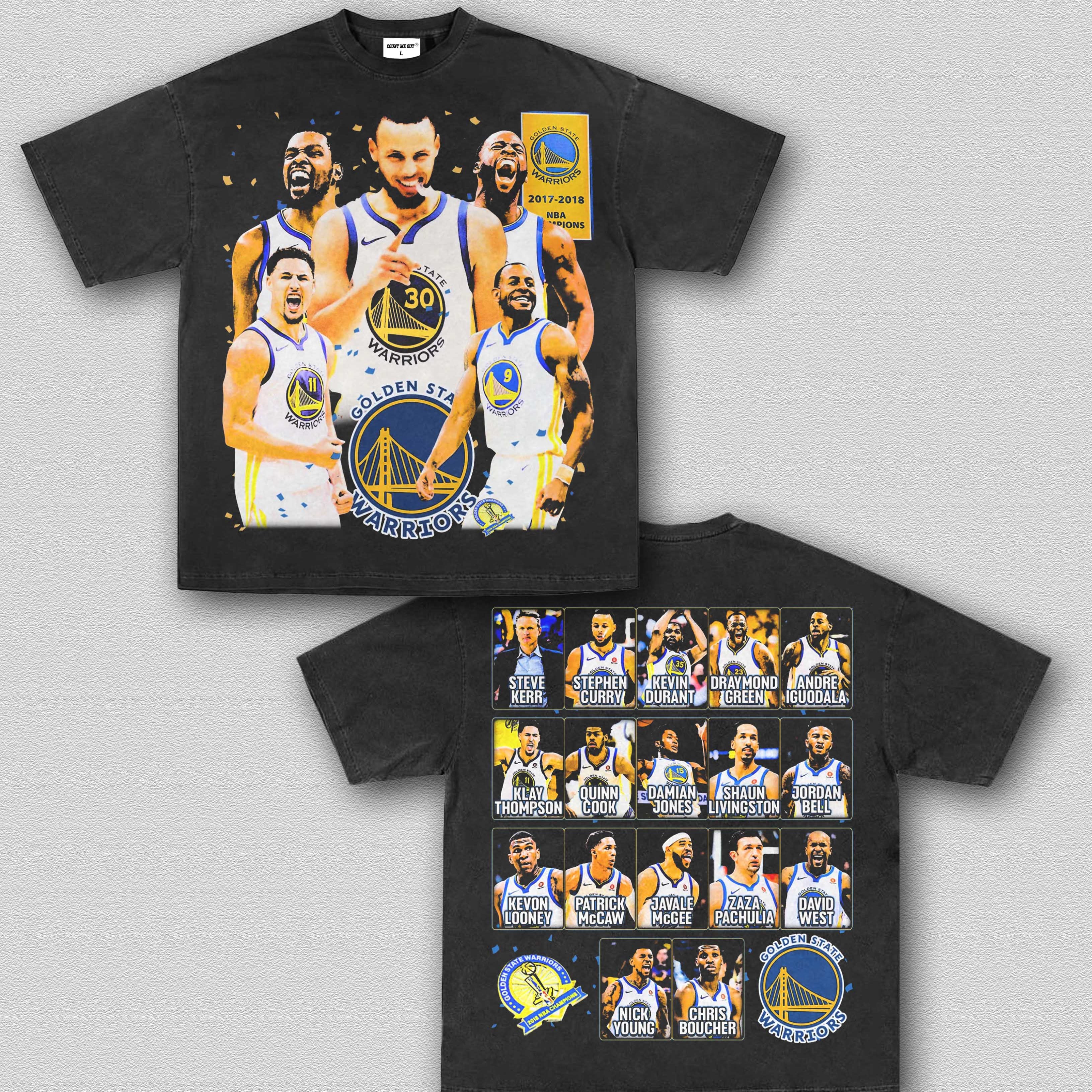 2018 NBA CHAMPS TEE