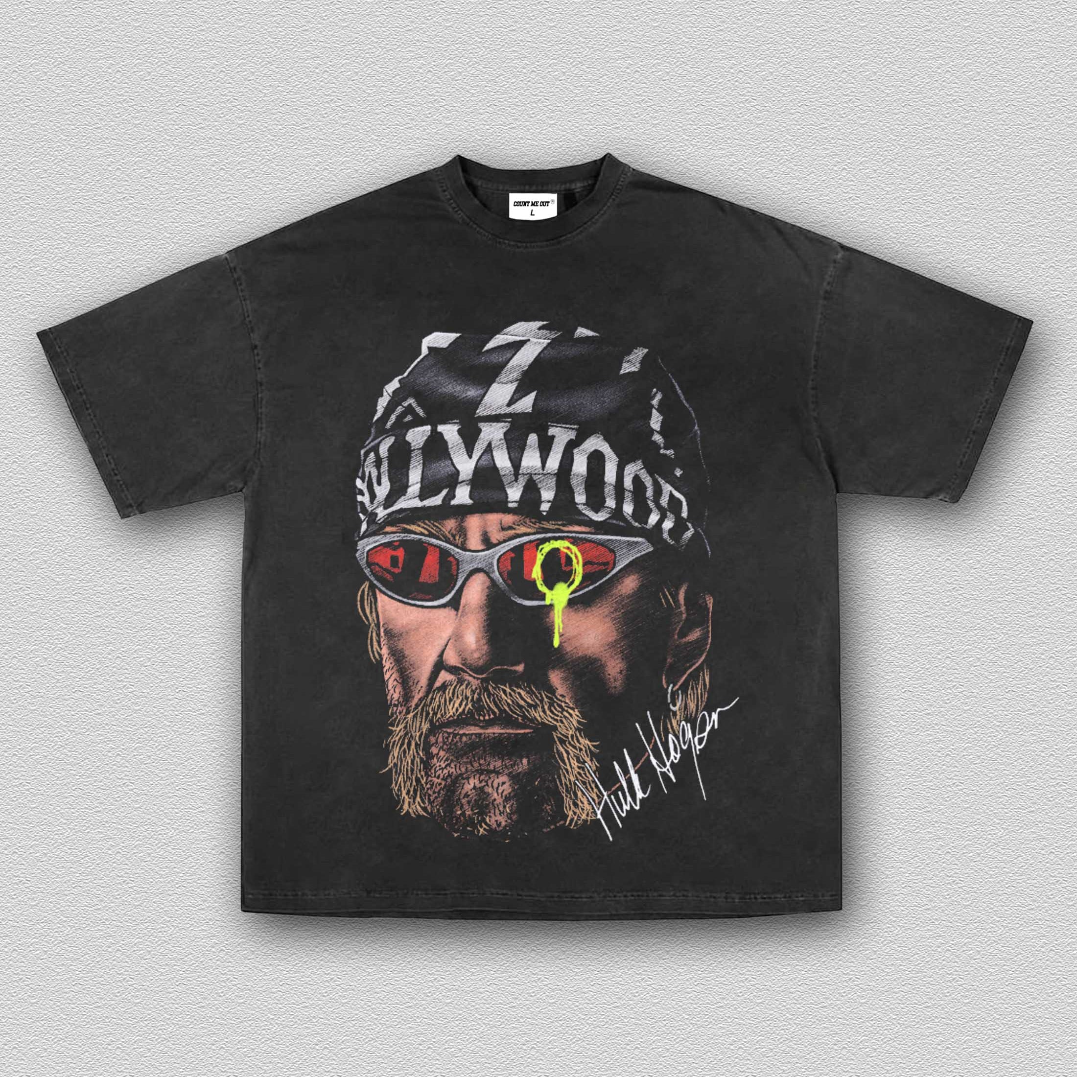 HOLLYWOOD BIG FACE ART TEE