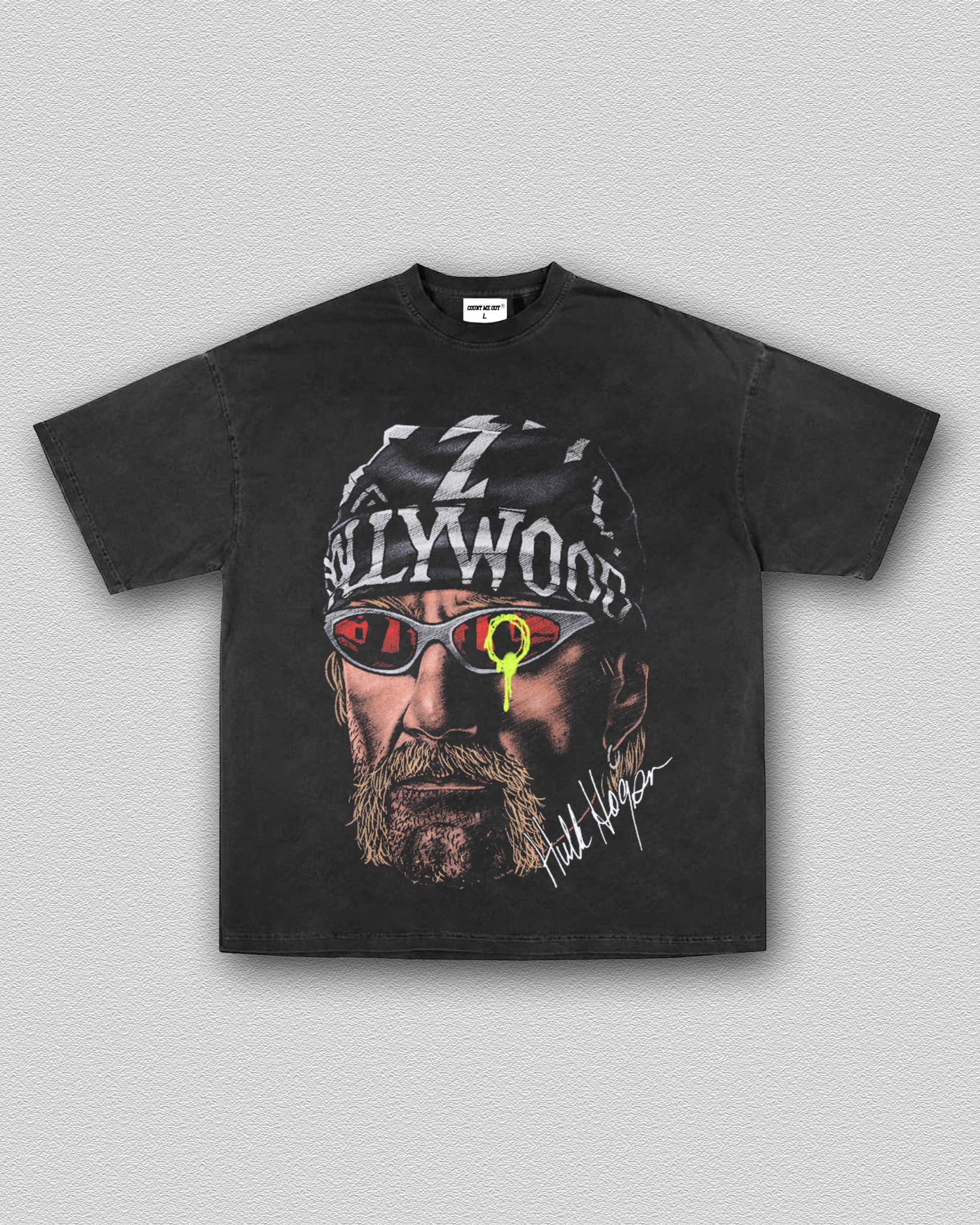 HOLLYWOOD BIG FACE ART TEE