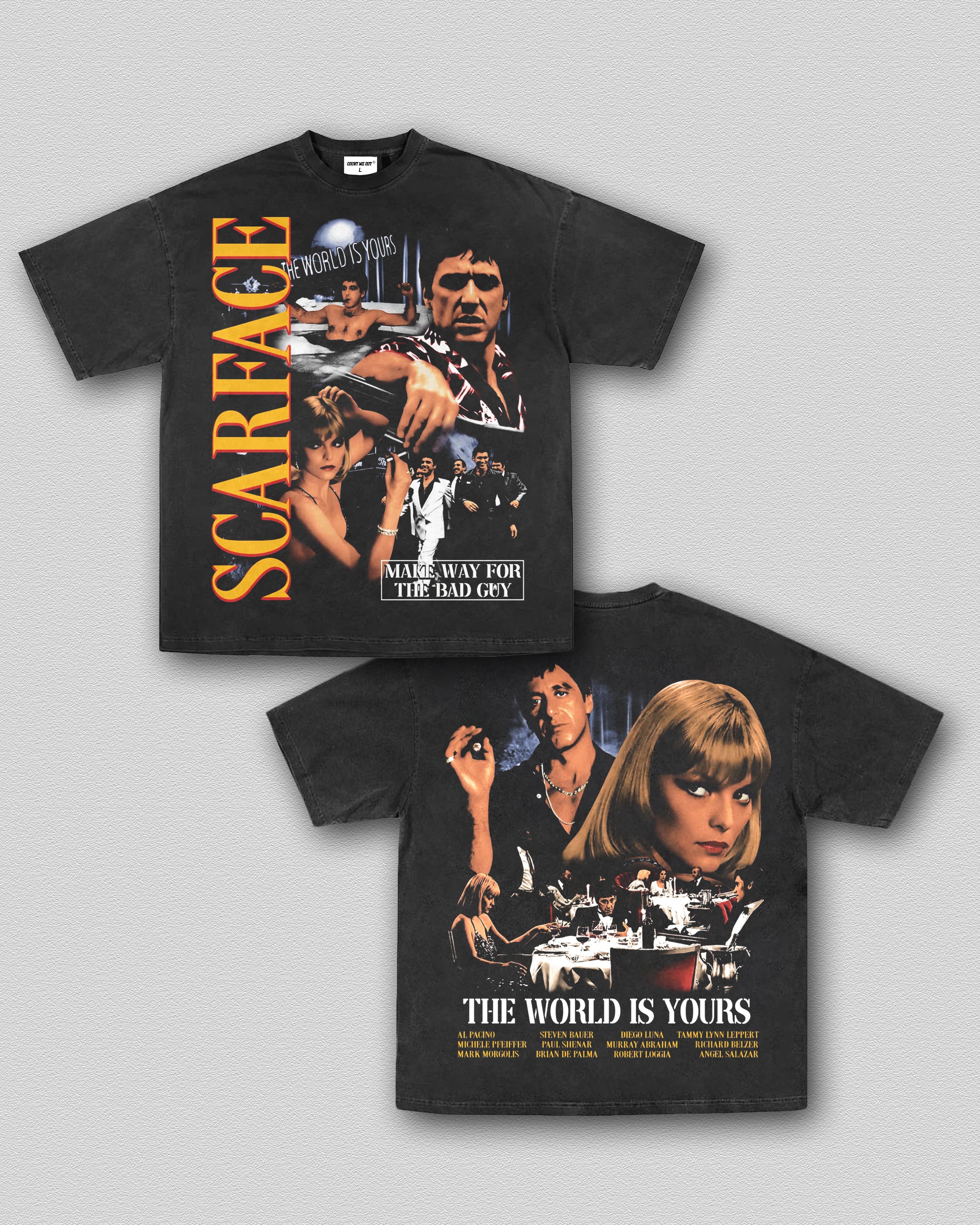 SCARFACE V3 TEE