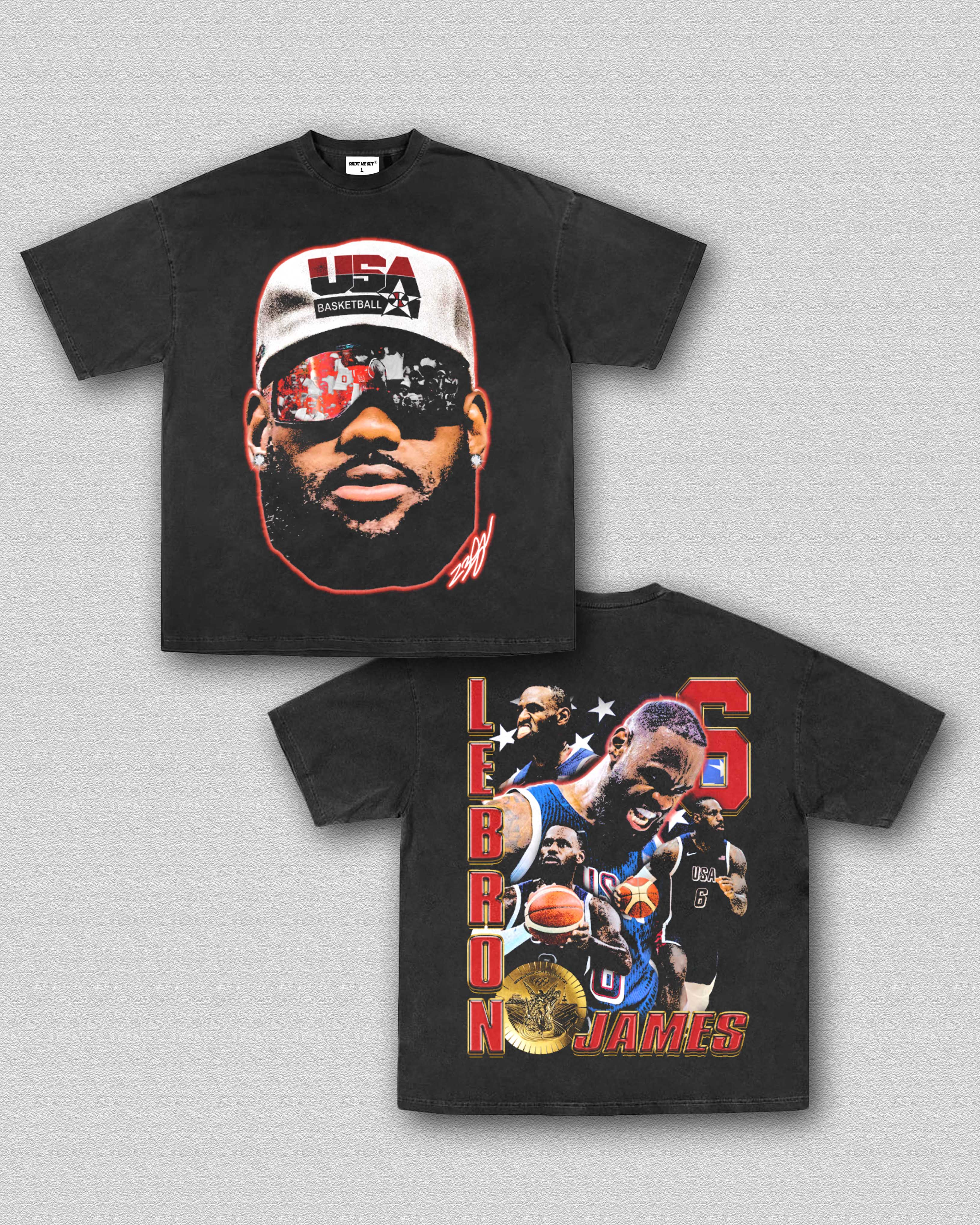 LEGOAT TEAM USA BIG FACE TEE