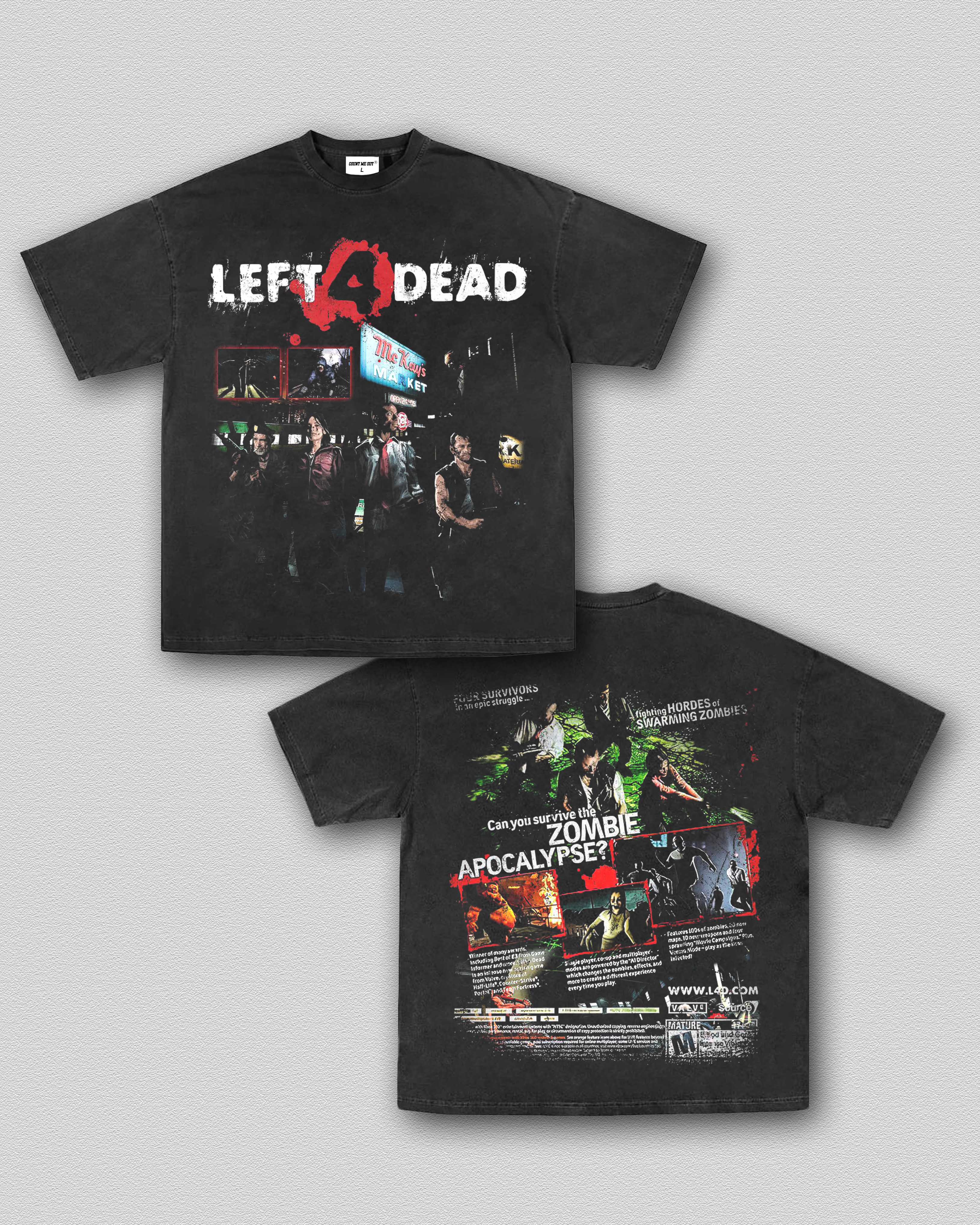 LEFT 4 DEAD TEE 10.15