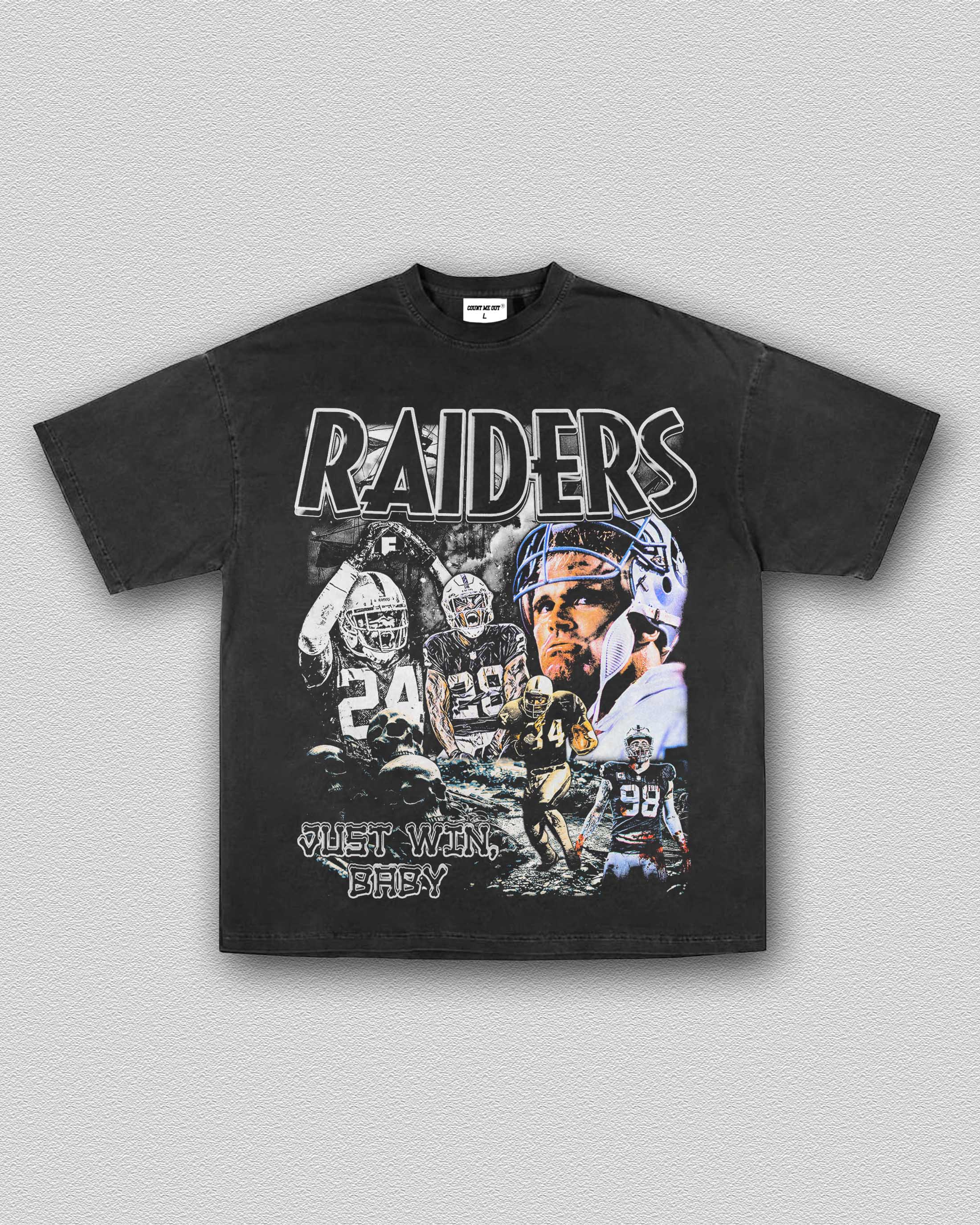 RAIDERS TEE 10.5