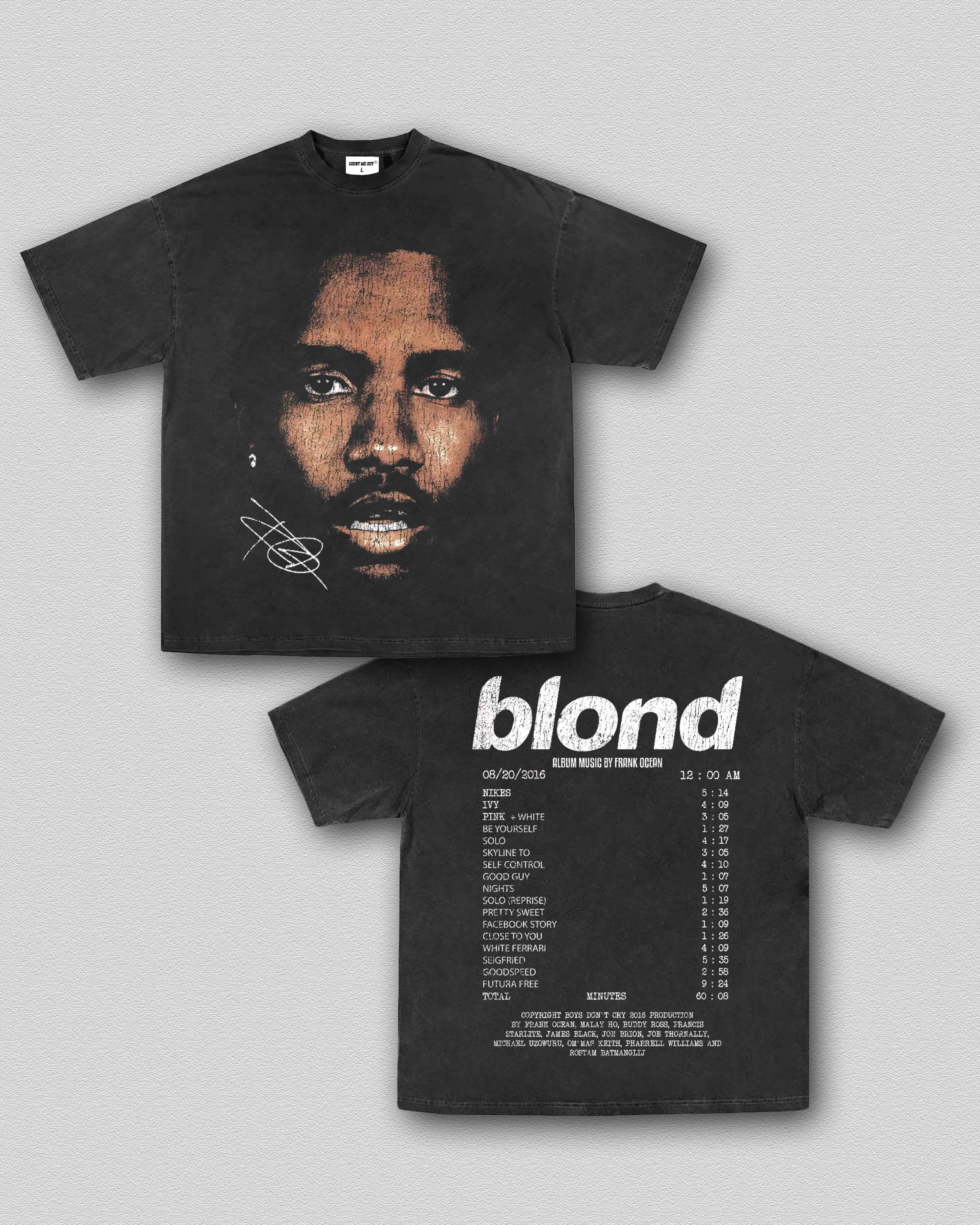 FRANK OCEAN TEE 12.3