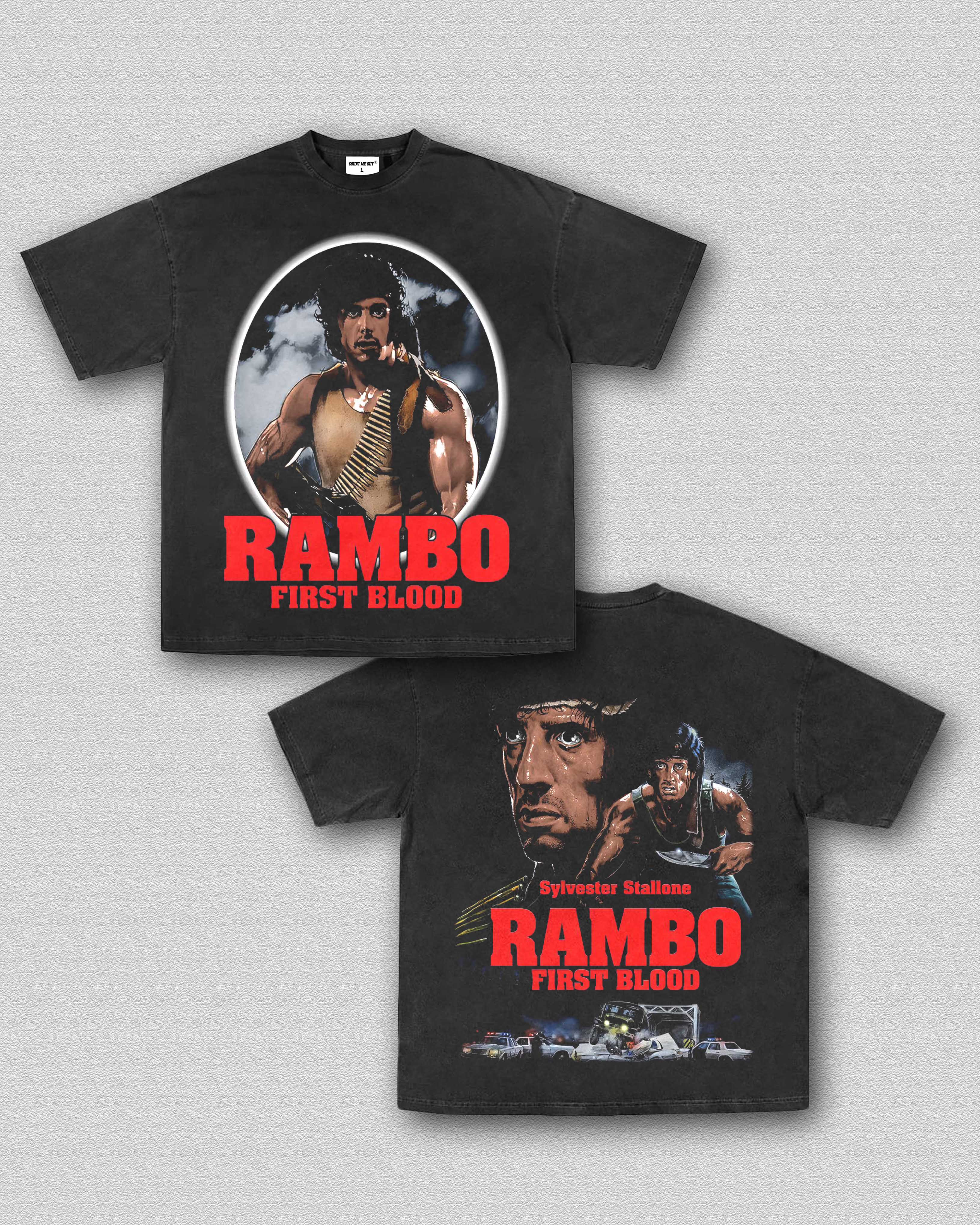 RAMBO FIRST BLOOD TEE 10.15