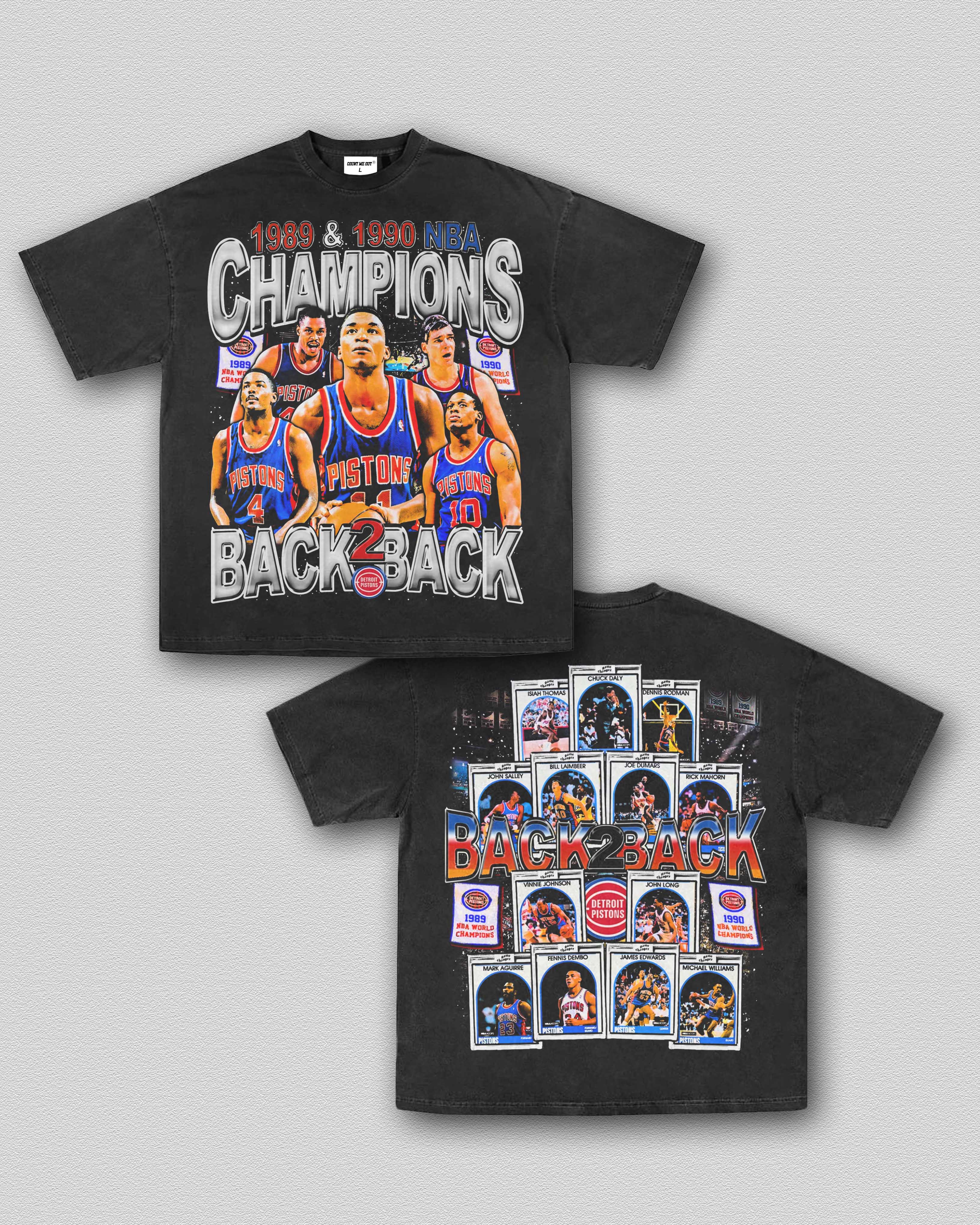 89-90 NBA CHAMPS TEE