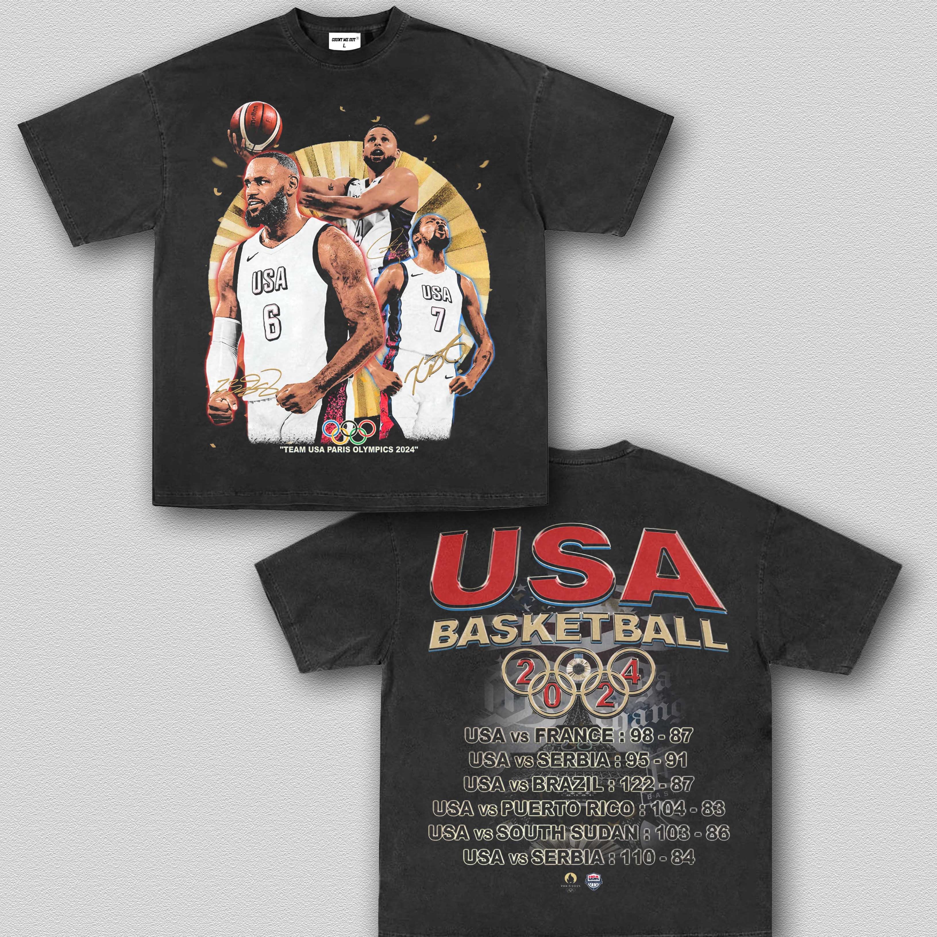 2024 USA GOLD TEAM TEE