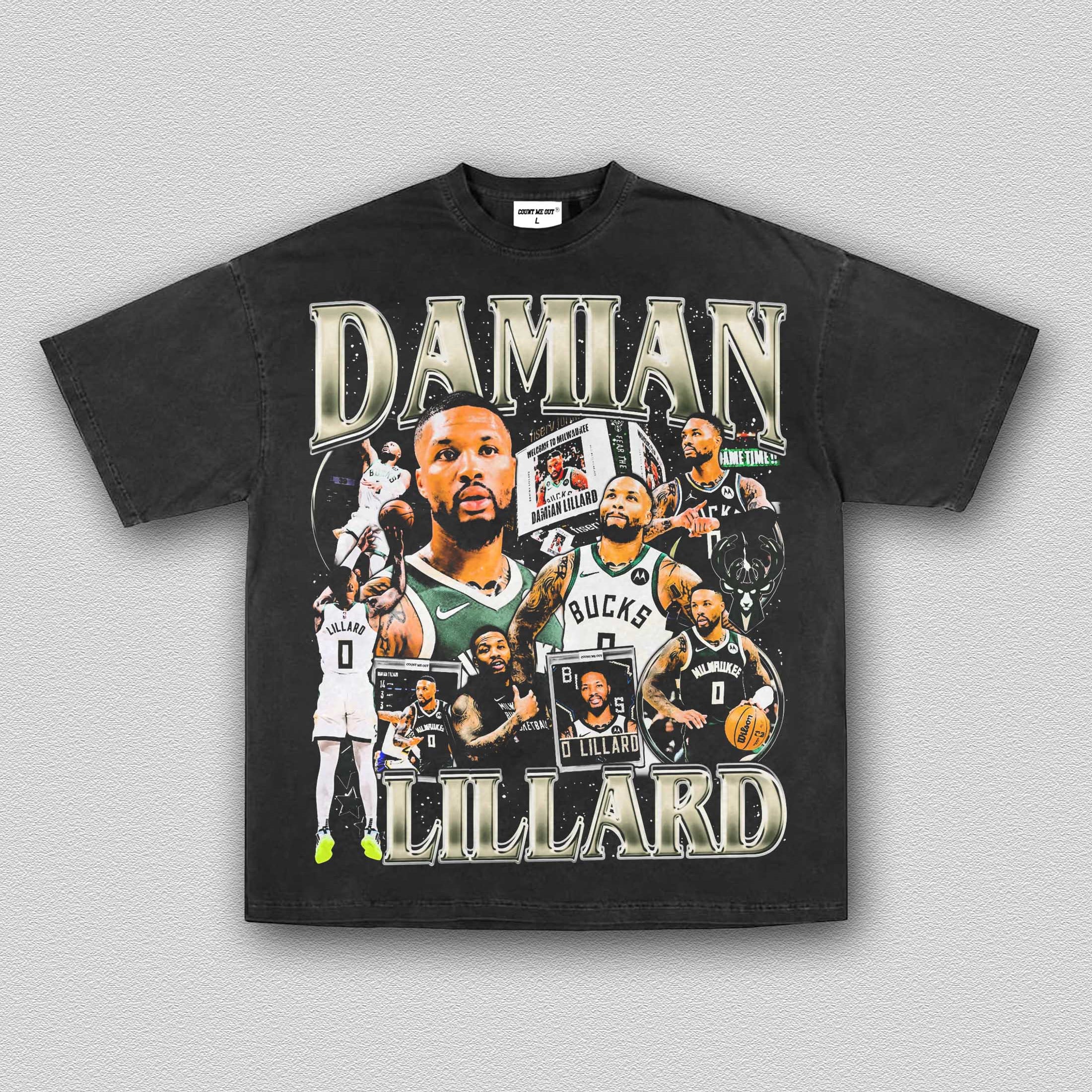 DAMIAN LILLARD- BUCKS TEE