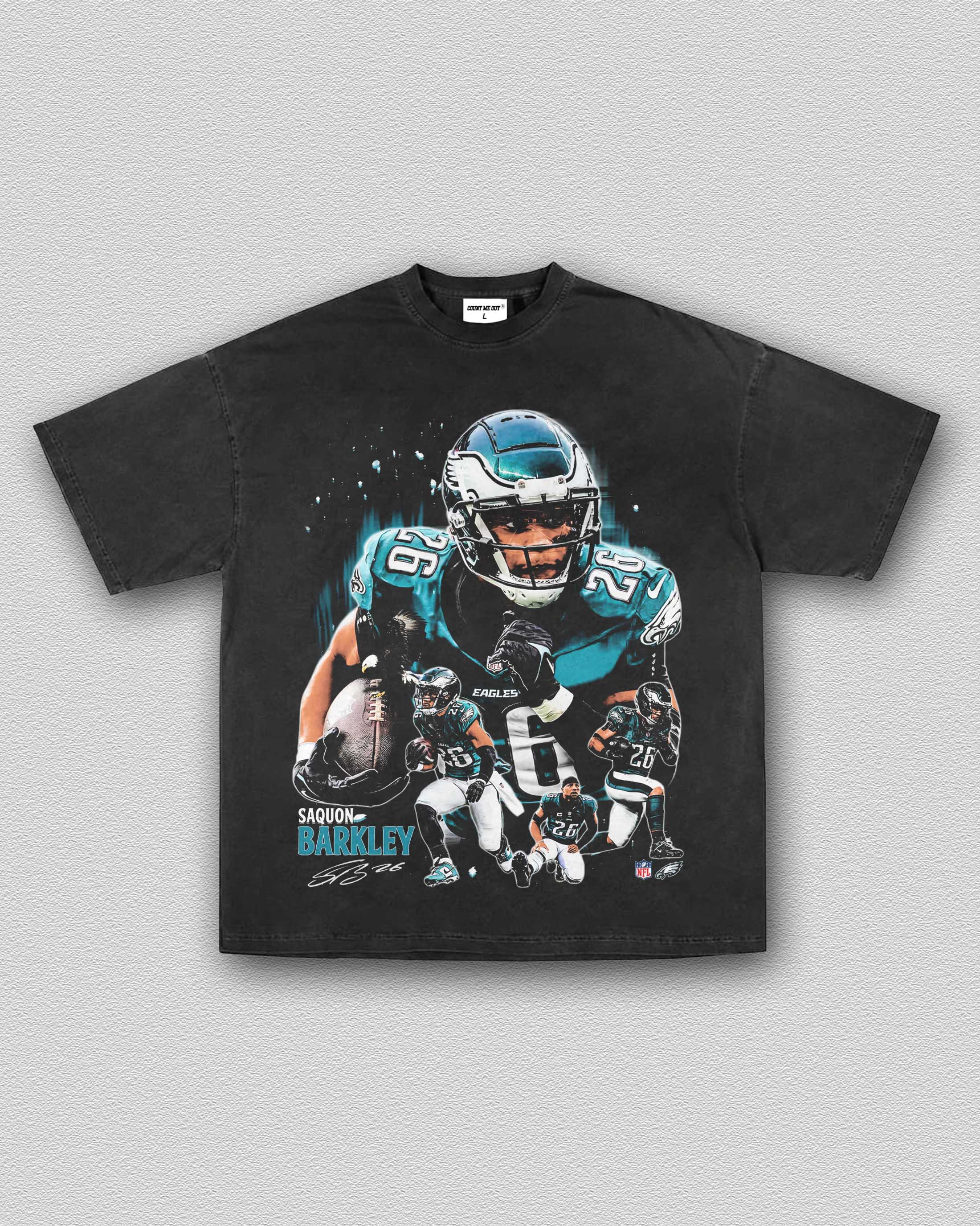 SAQUON BARKLEY-EAGLES TEE