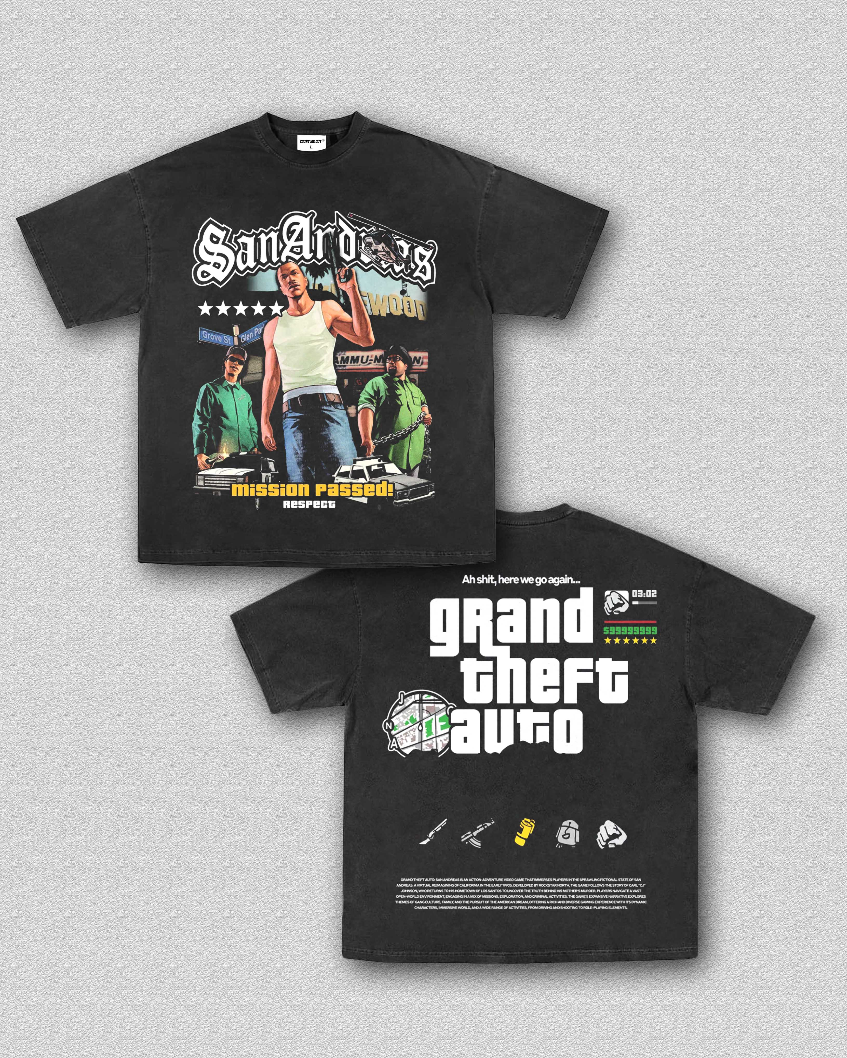 GTA SAN ANDREAS TEE