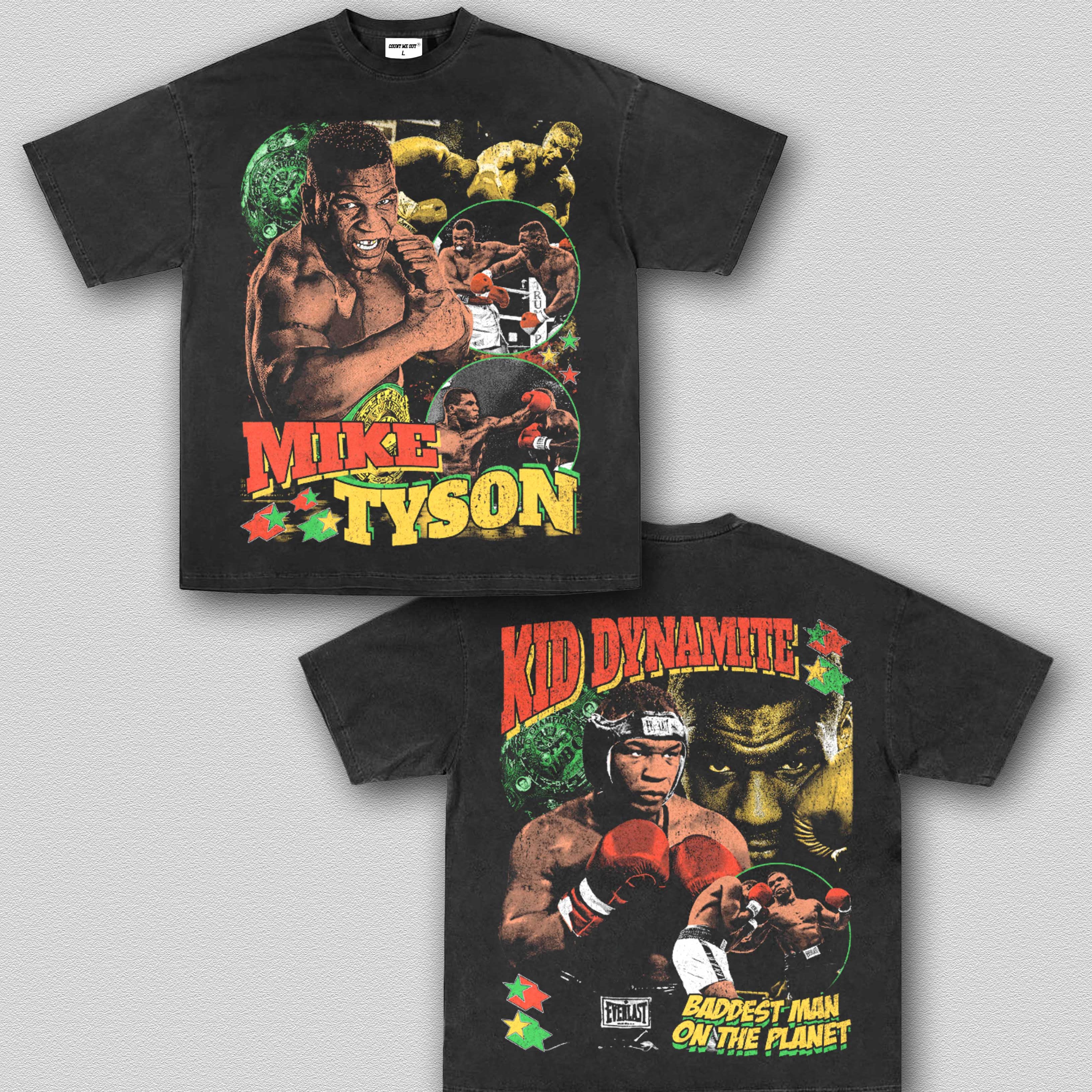 MIKE TYSON 90'S VINTAGE STYLE TEE