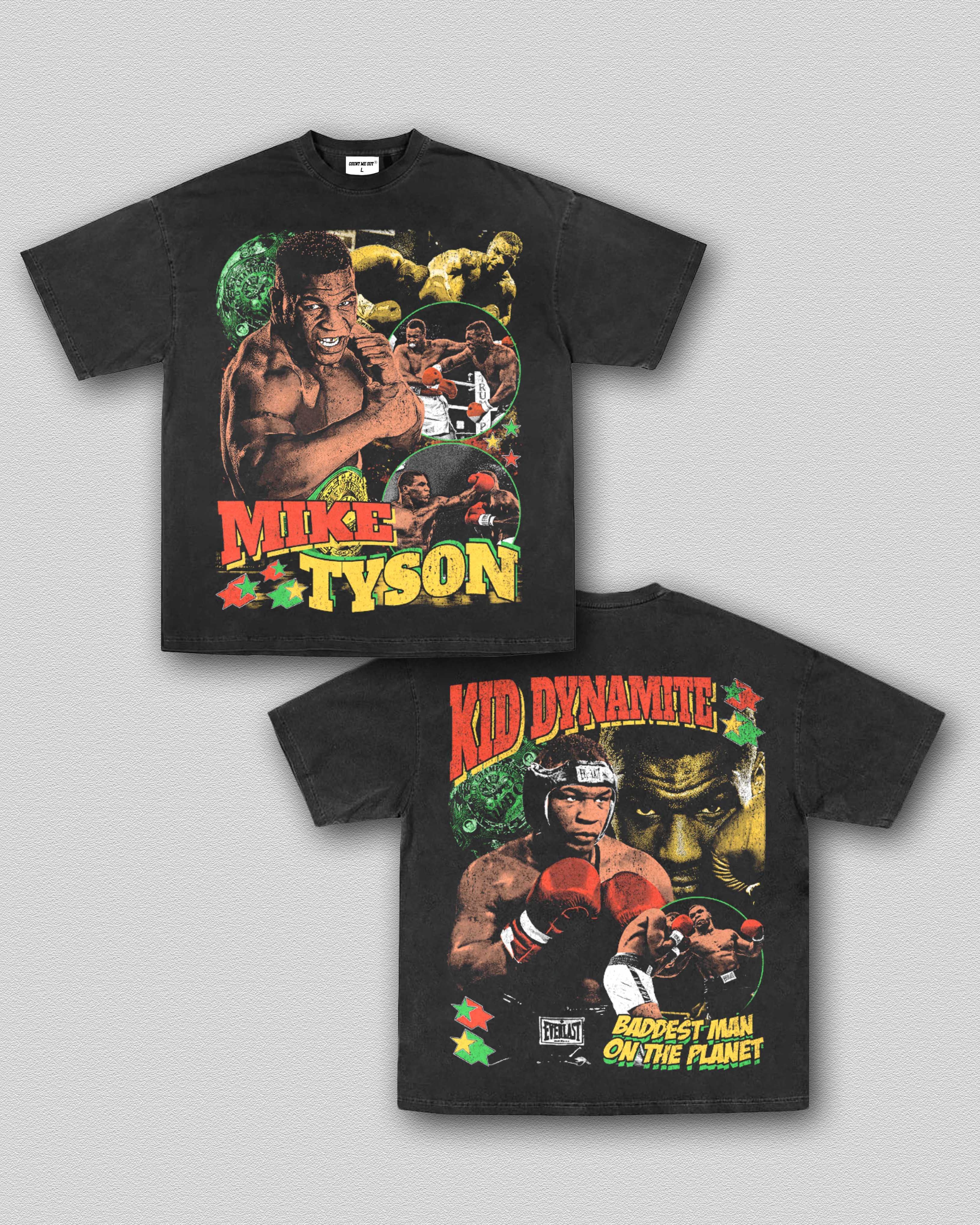 MIKE TYSON 90'S VINTAGE STYLE TEE