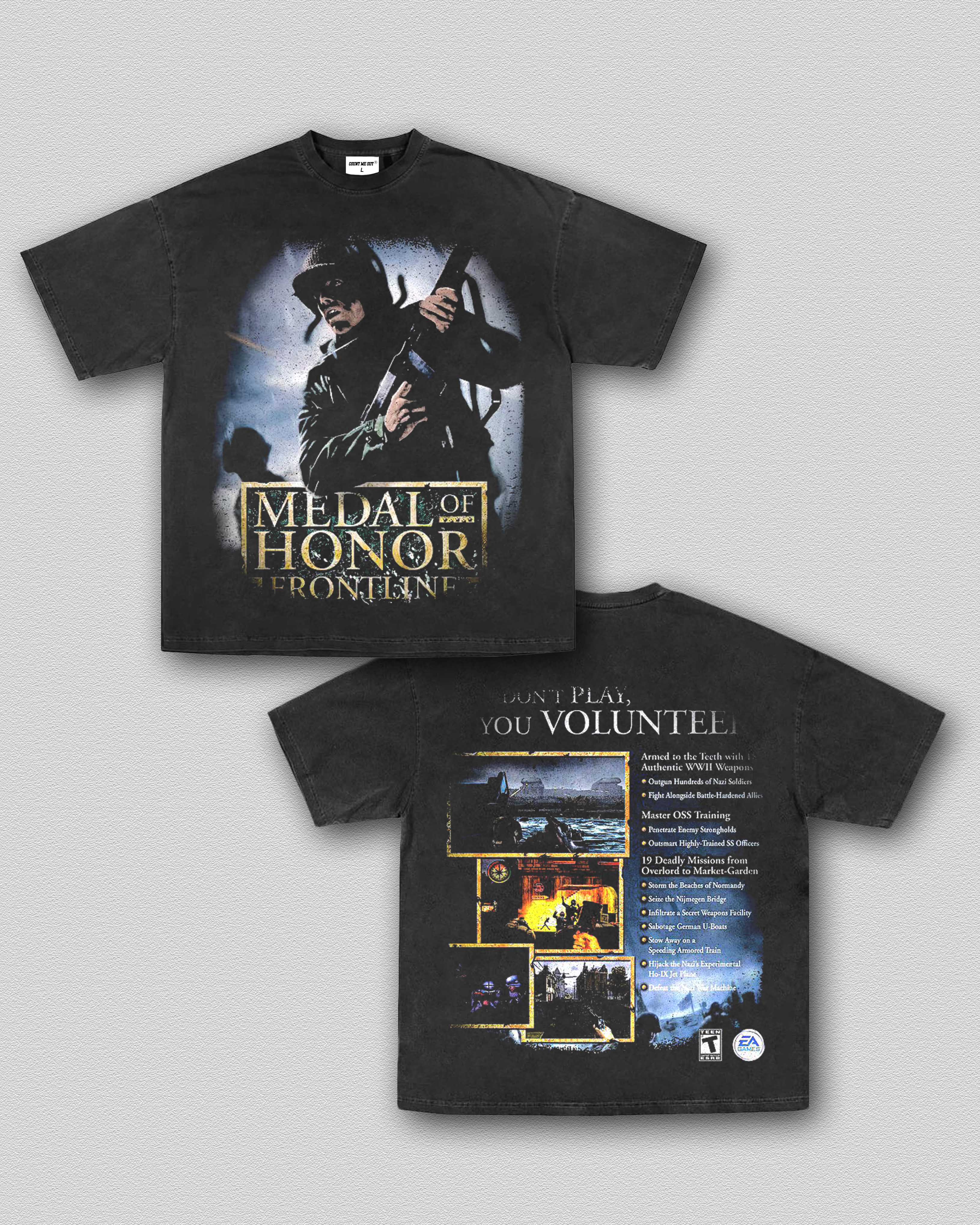 MEDAL OF HONOR- FRONTLINE TEE 10.15