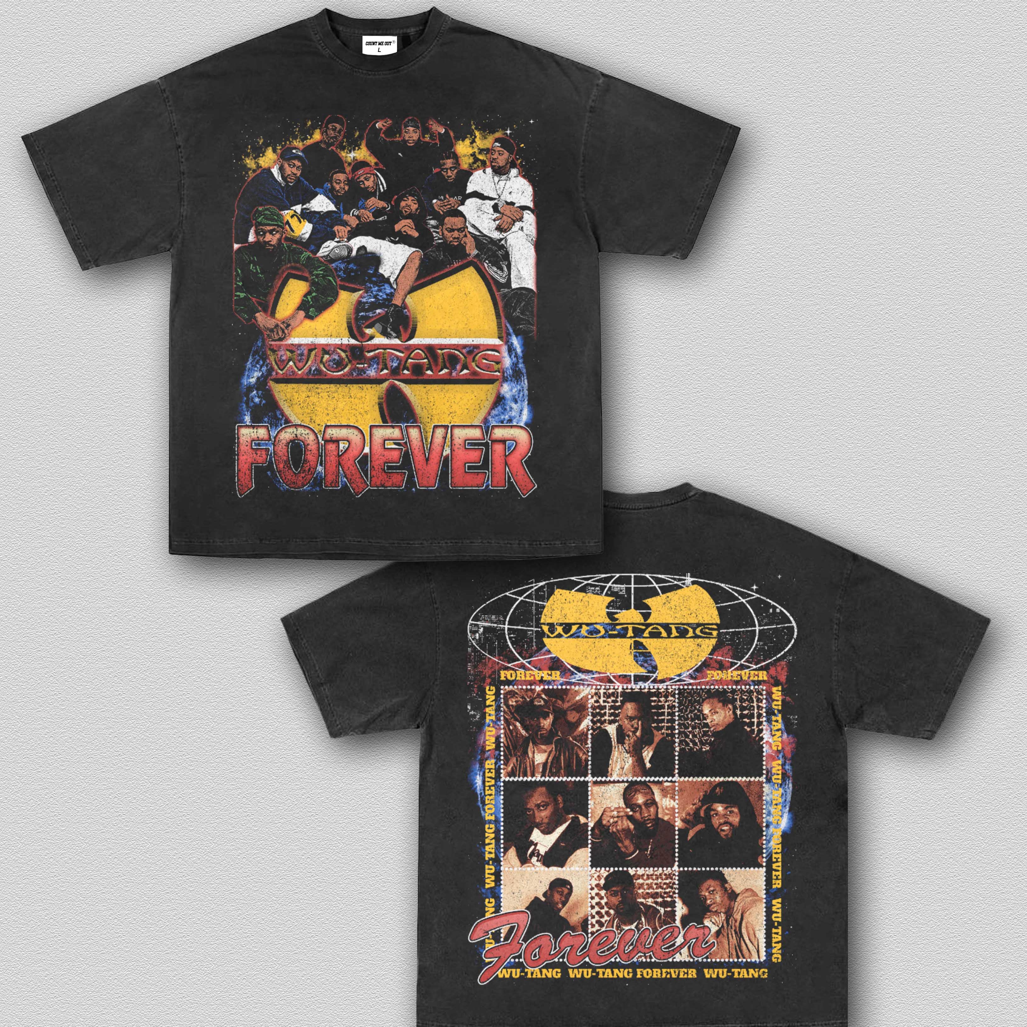 WU FOREVER 90S VINTAGE STYLE TEE