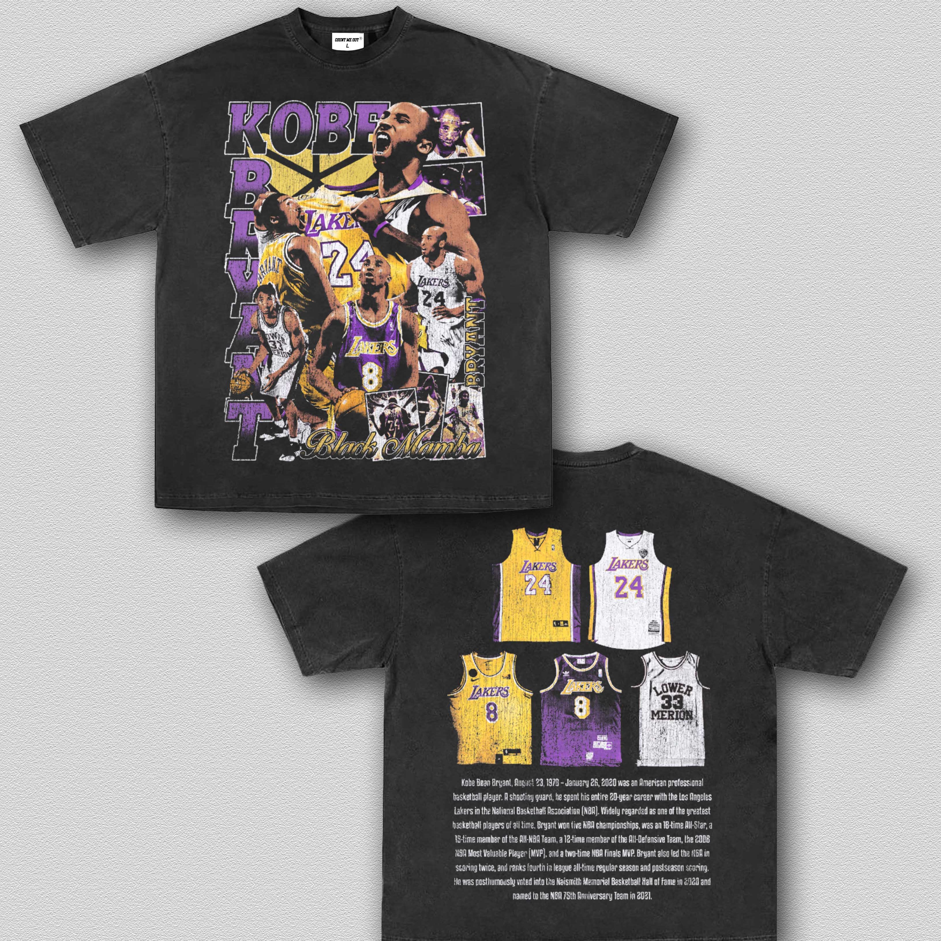 KOBE TIMELINE TEE