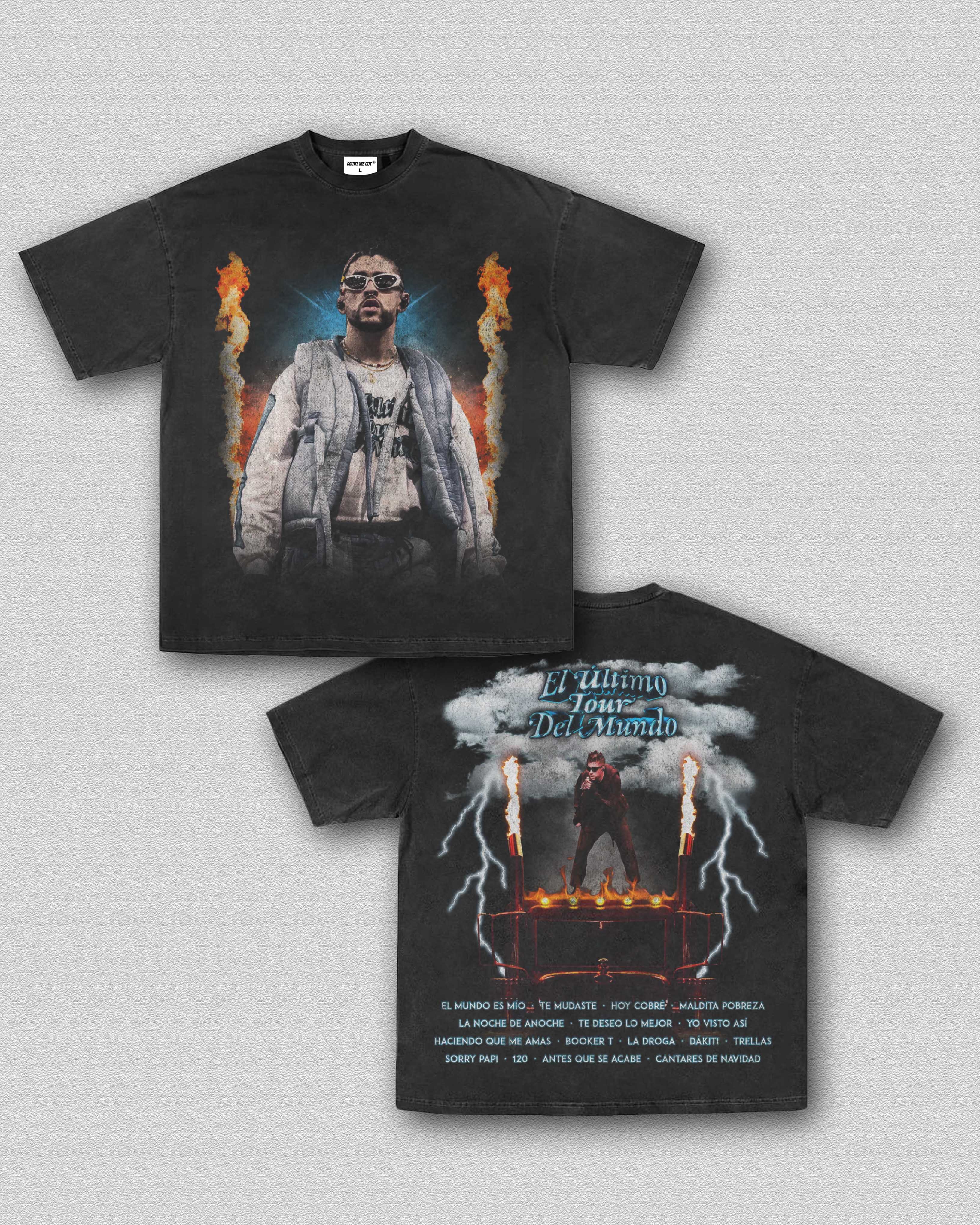 BAD BUNNY - EL ÚLTIMO TOUR DEL MUNDO VINTAGE TEE