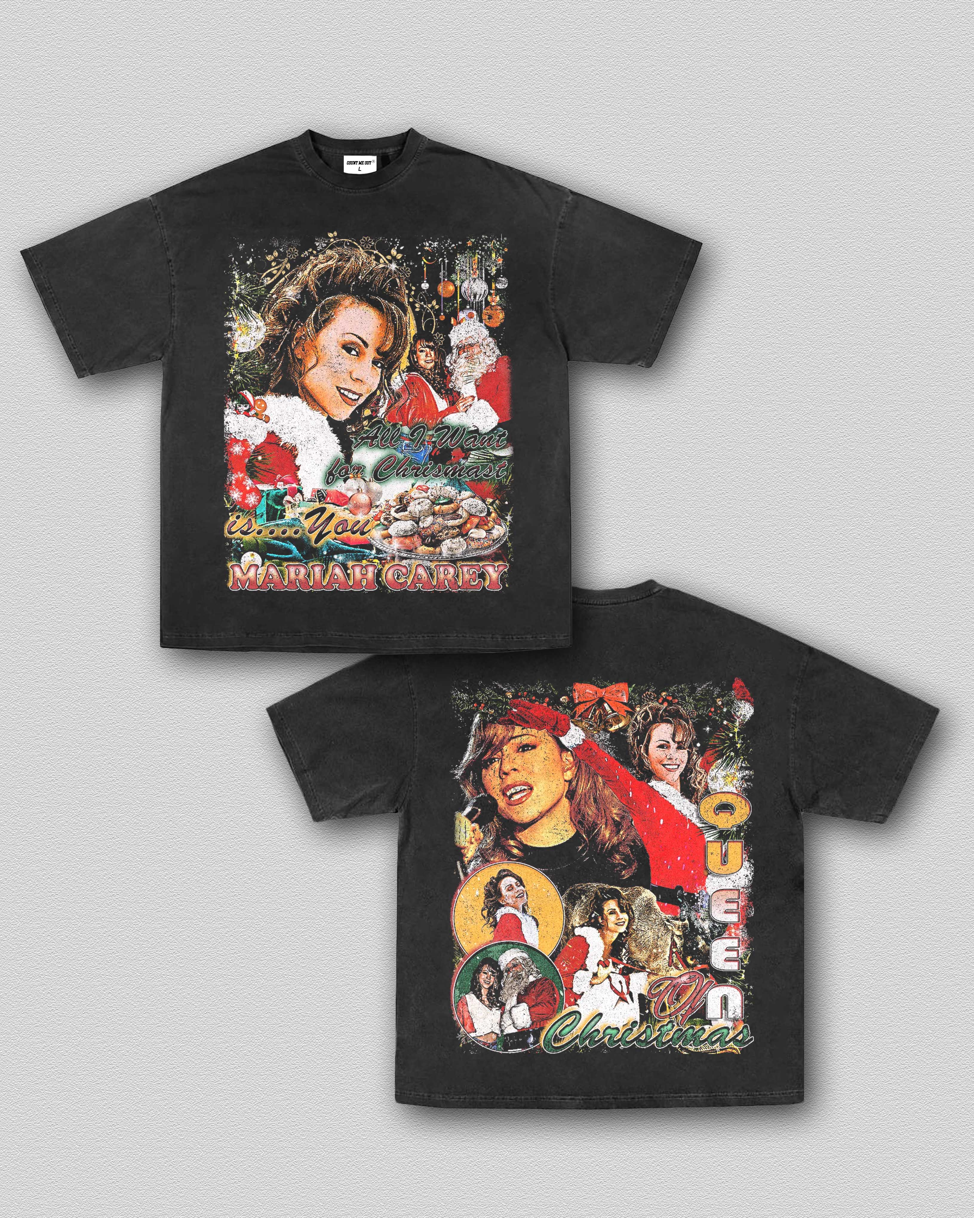 ALL I WANT FOR CHRISTMAS IS YOU-MARIAH CAREY TEE 12.4