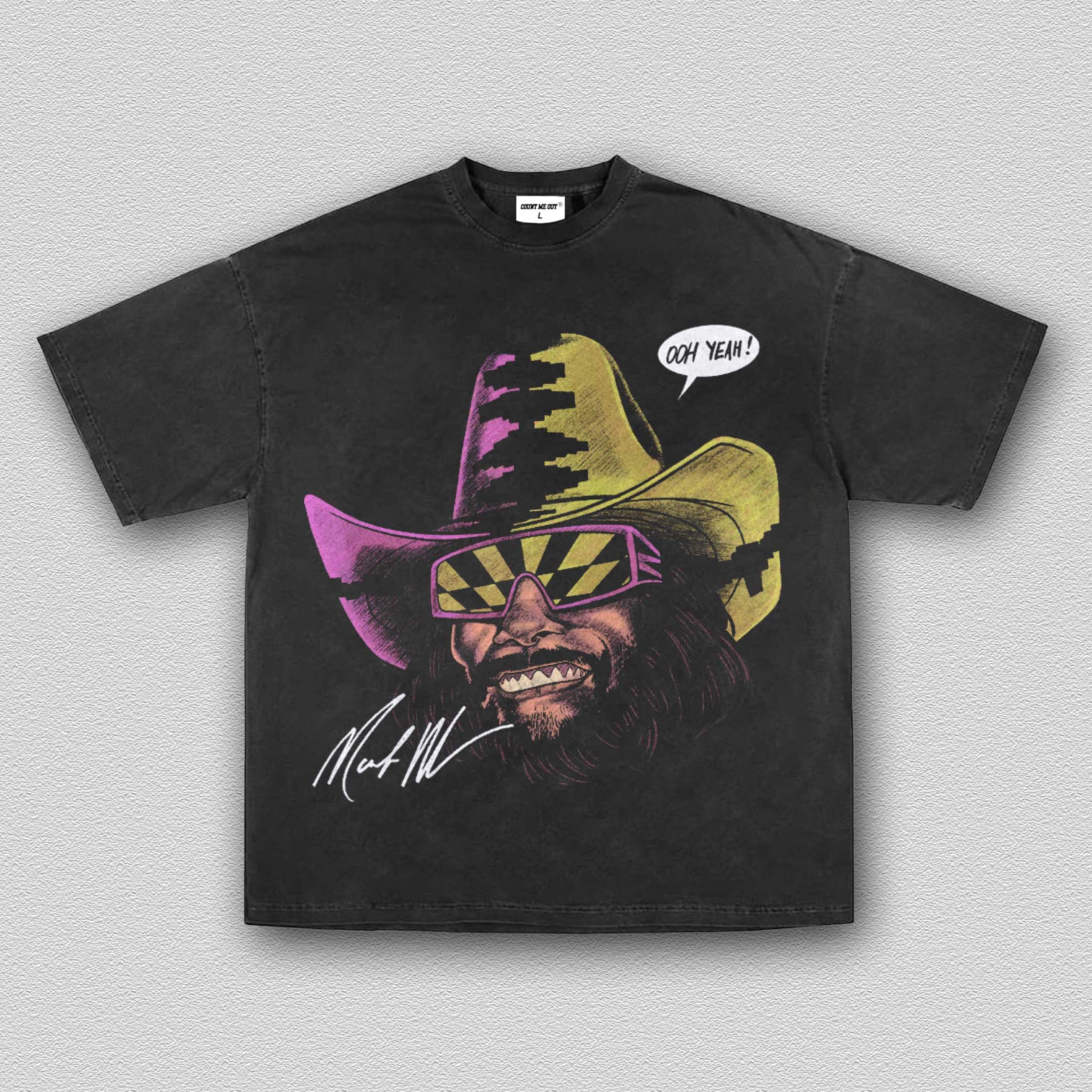 MACHO MAN BIG FACE ART TEE