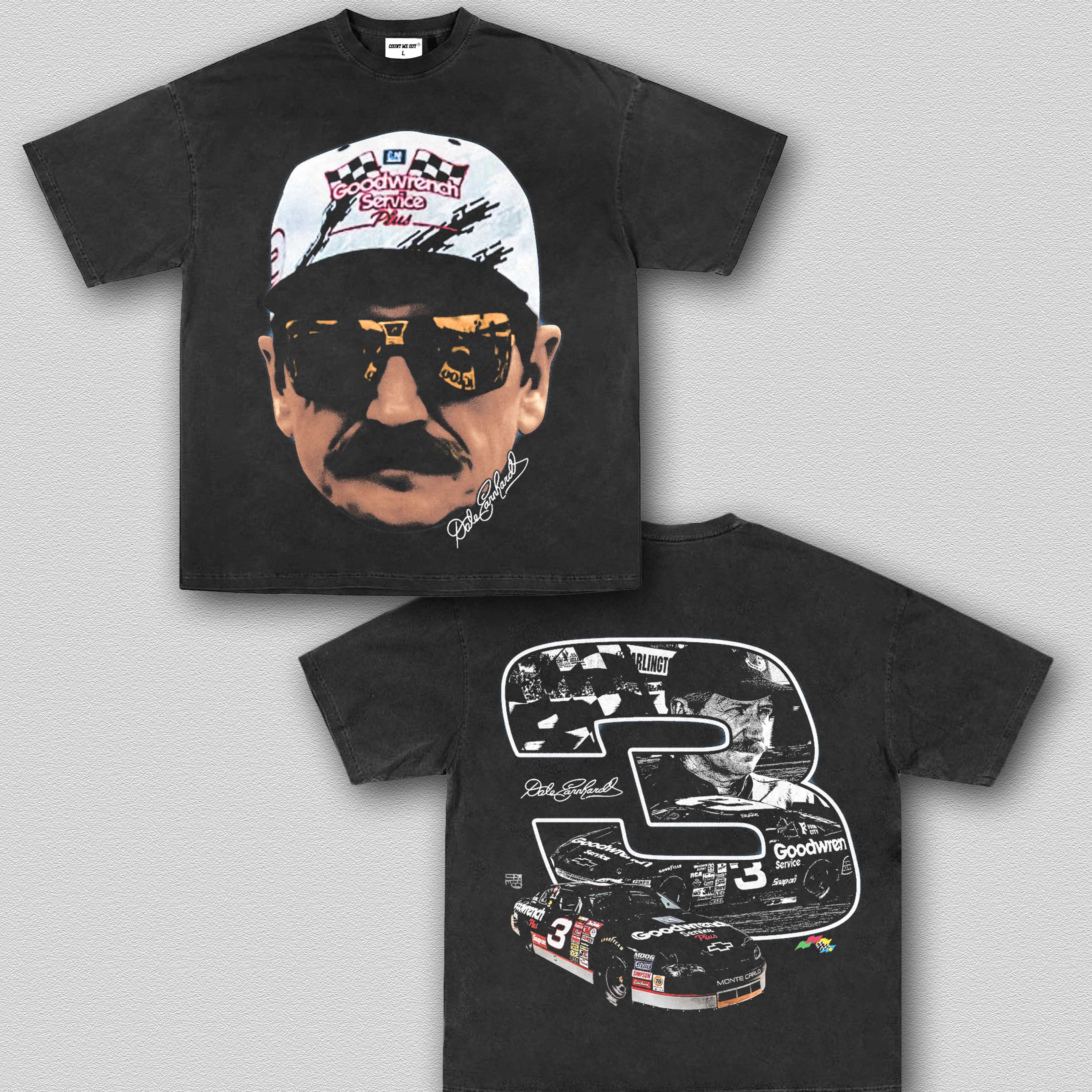 DALE EARNHARDT BIG 3 TEE