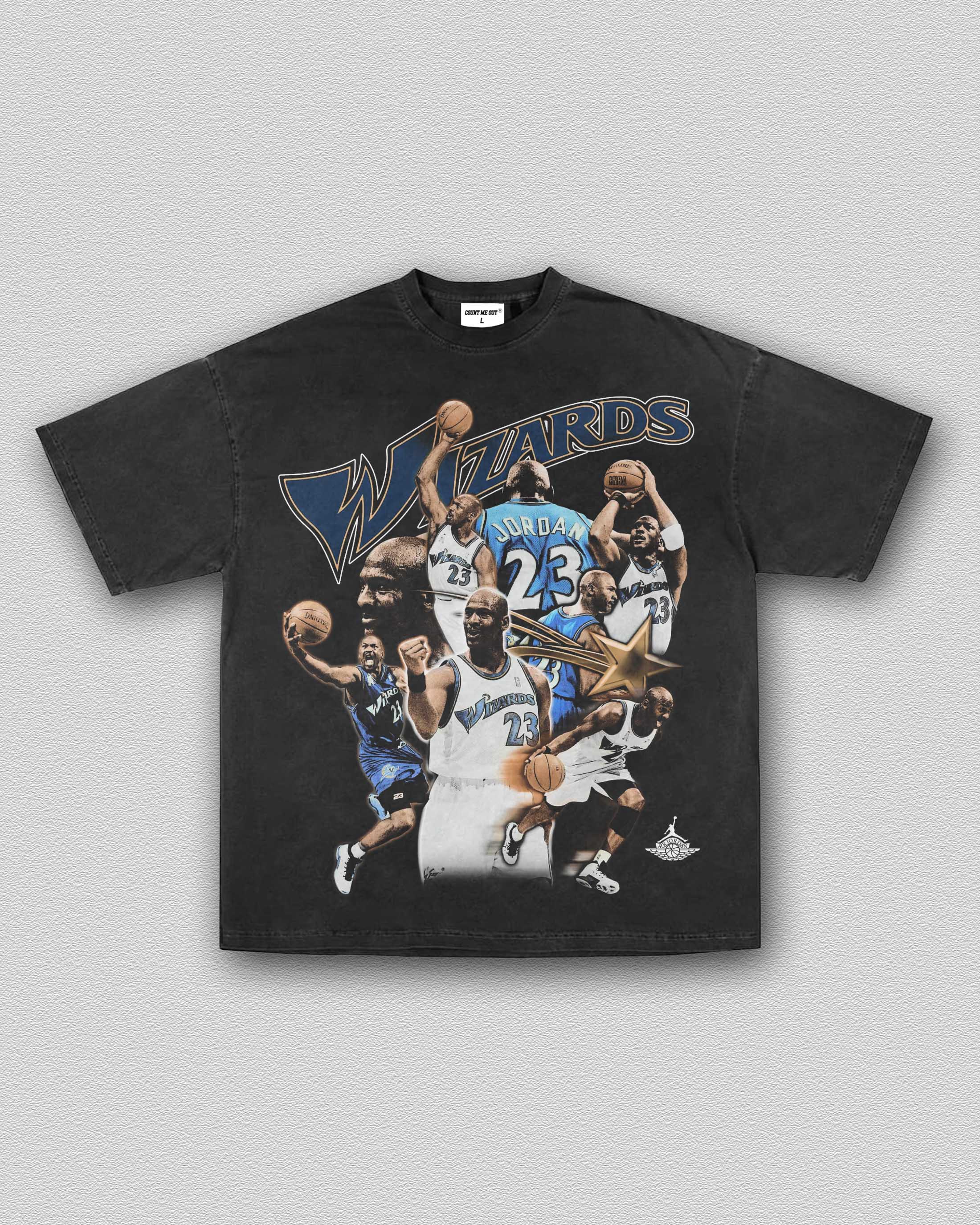 WIZARDS JORDAN 2 TEE