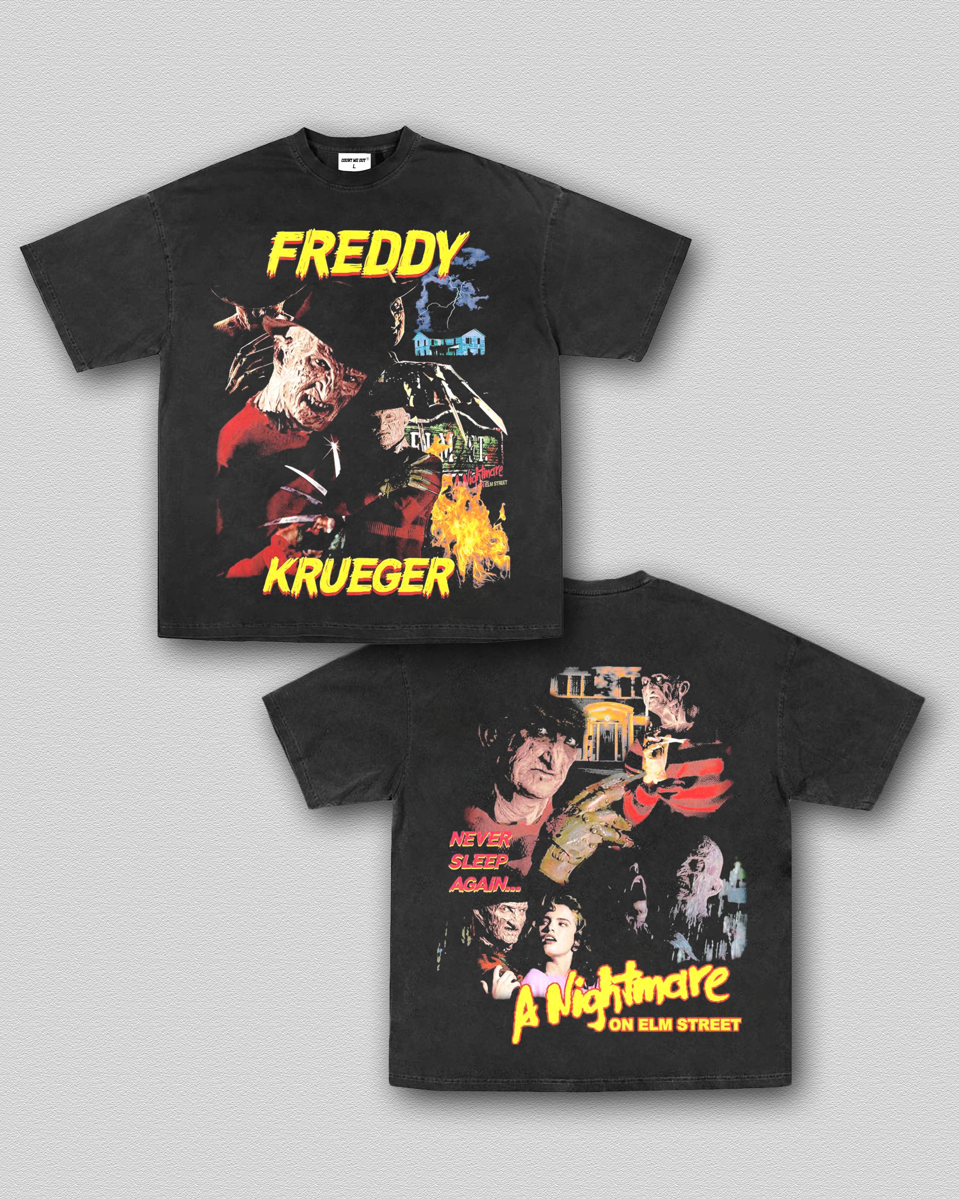 A NIGHTMARE ON ELM STREET-FREDDY KRUEGER TEE 9.20-3