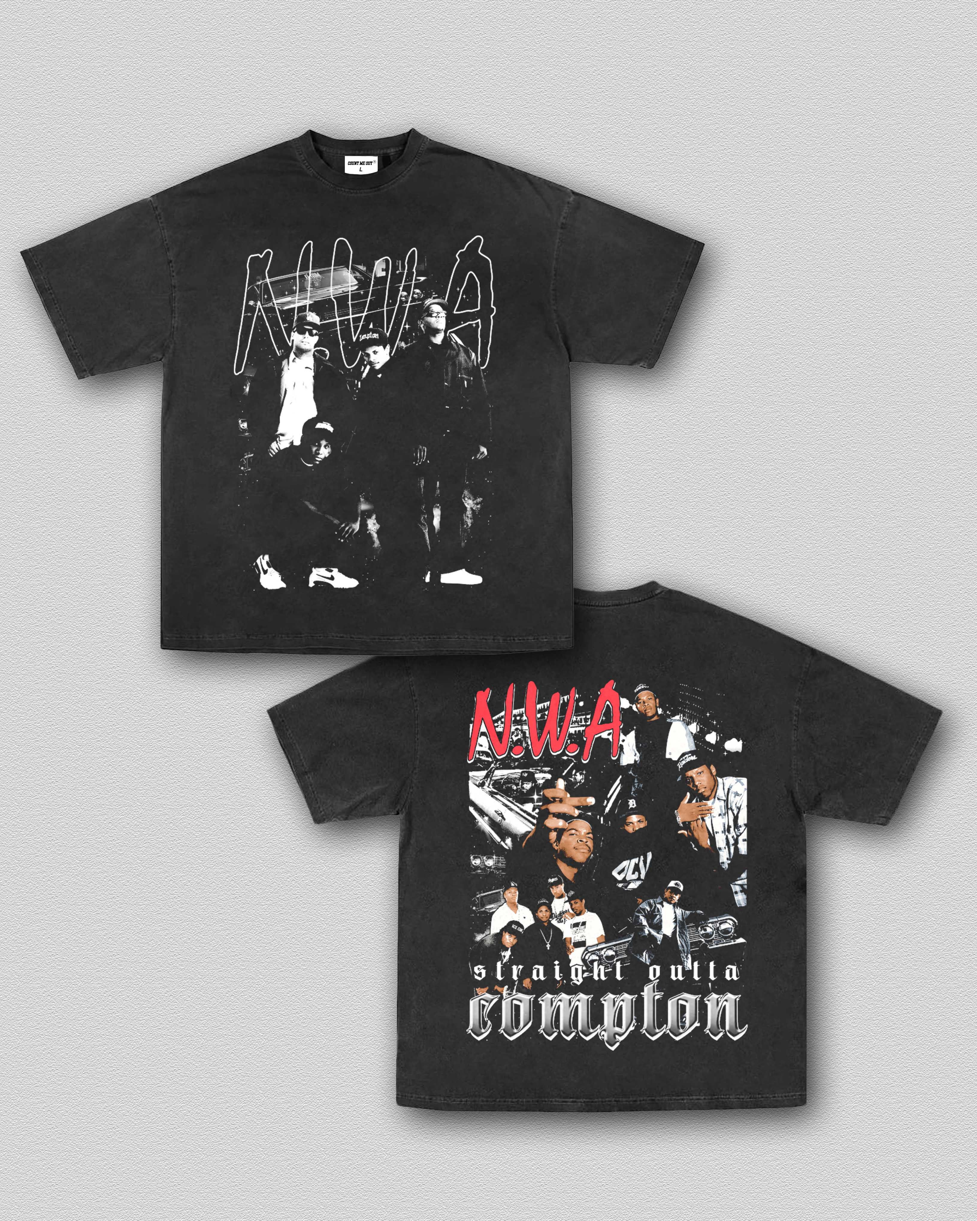 NWA STRAIGHT OUTTA COMPTON TEE 12.3