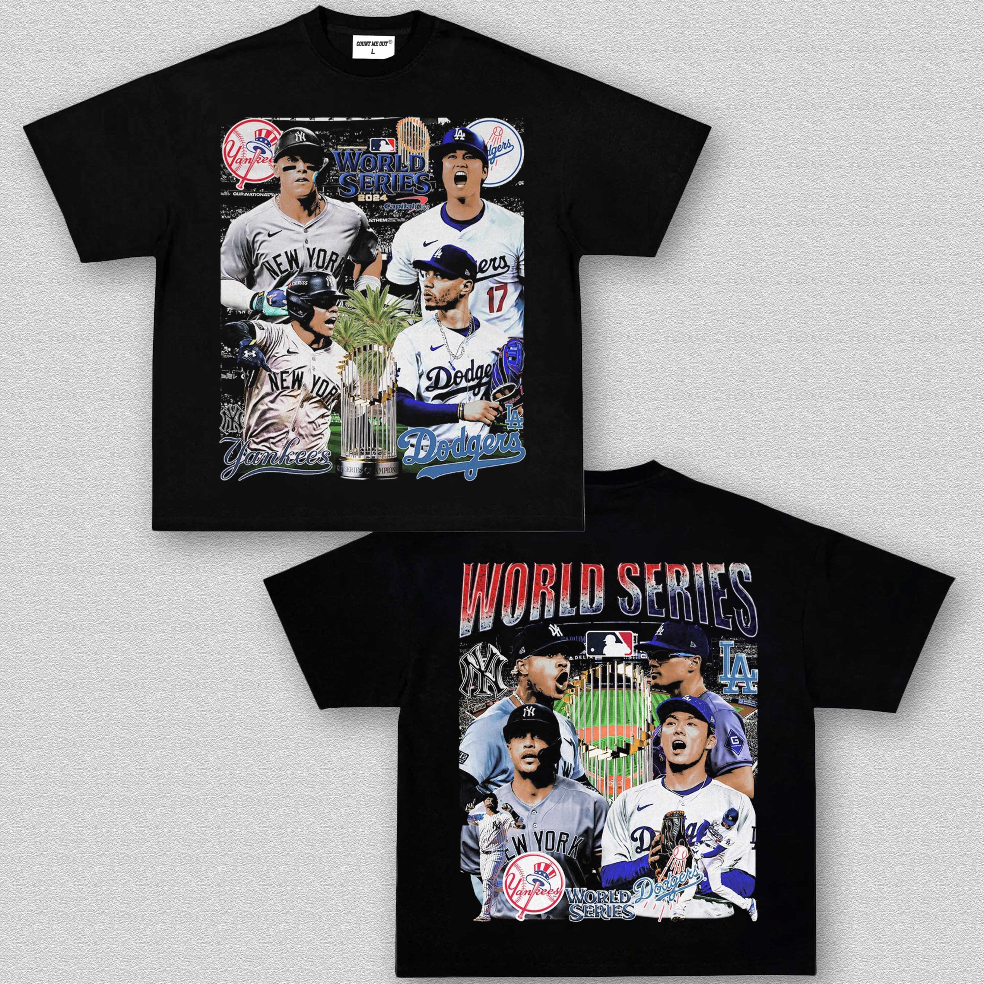 YANKEES VS DODGERS TEE 10.24