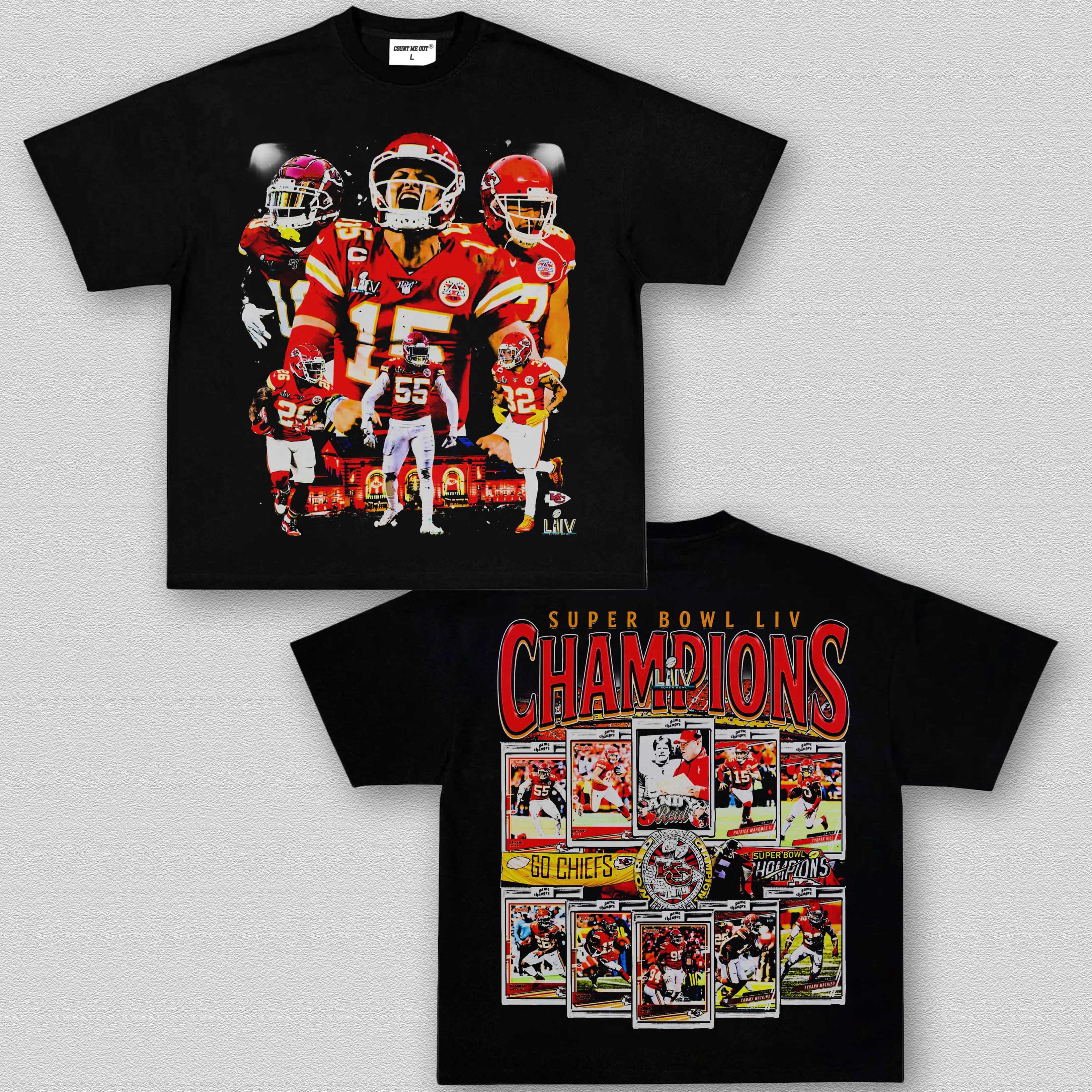 SUPER BOWL LIV CHAMPS - CHIEFS TEE