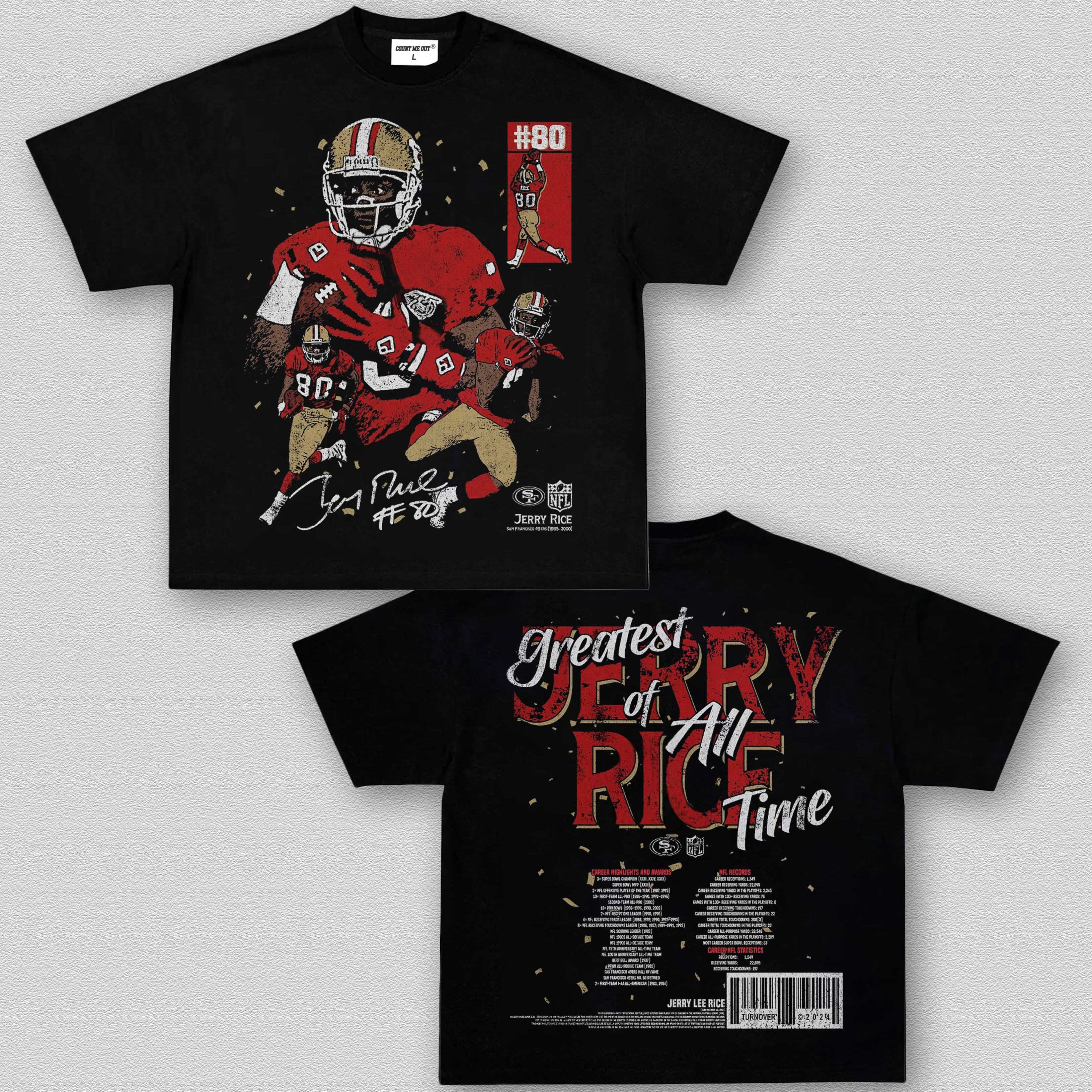 JERRY RICE TEE 12.4