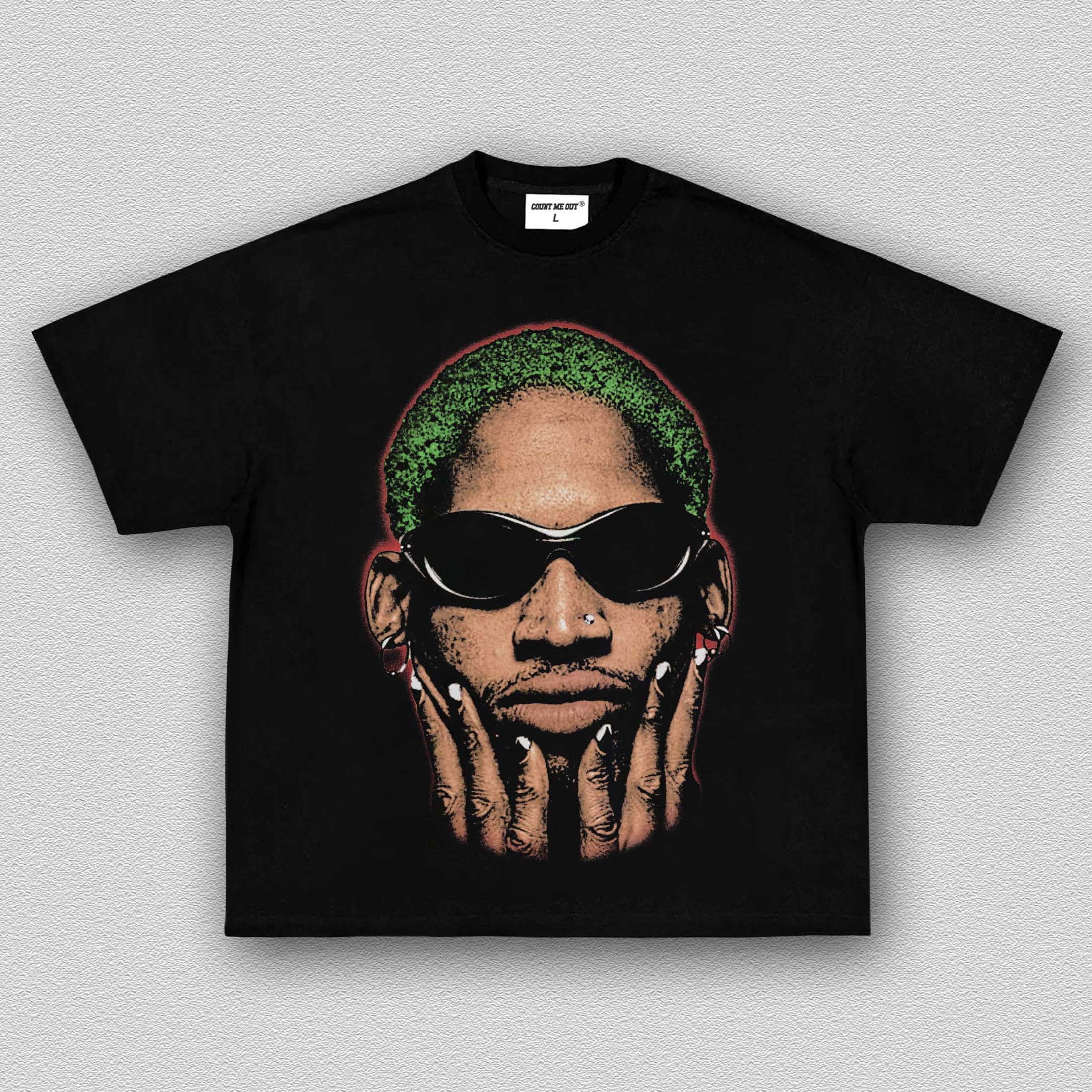 DENNIS RODMAN BIG FACE TEE