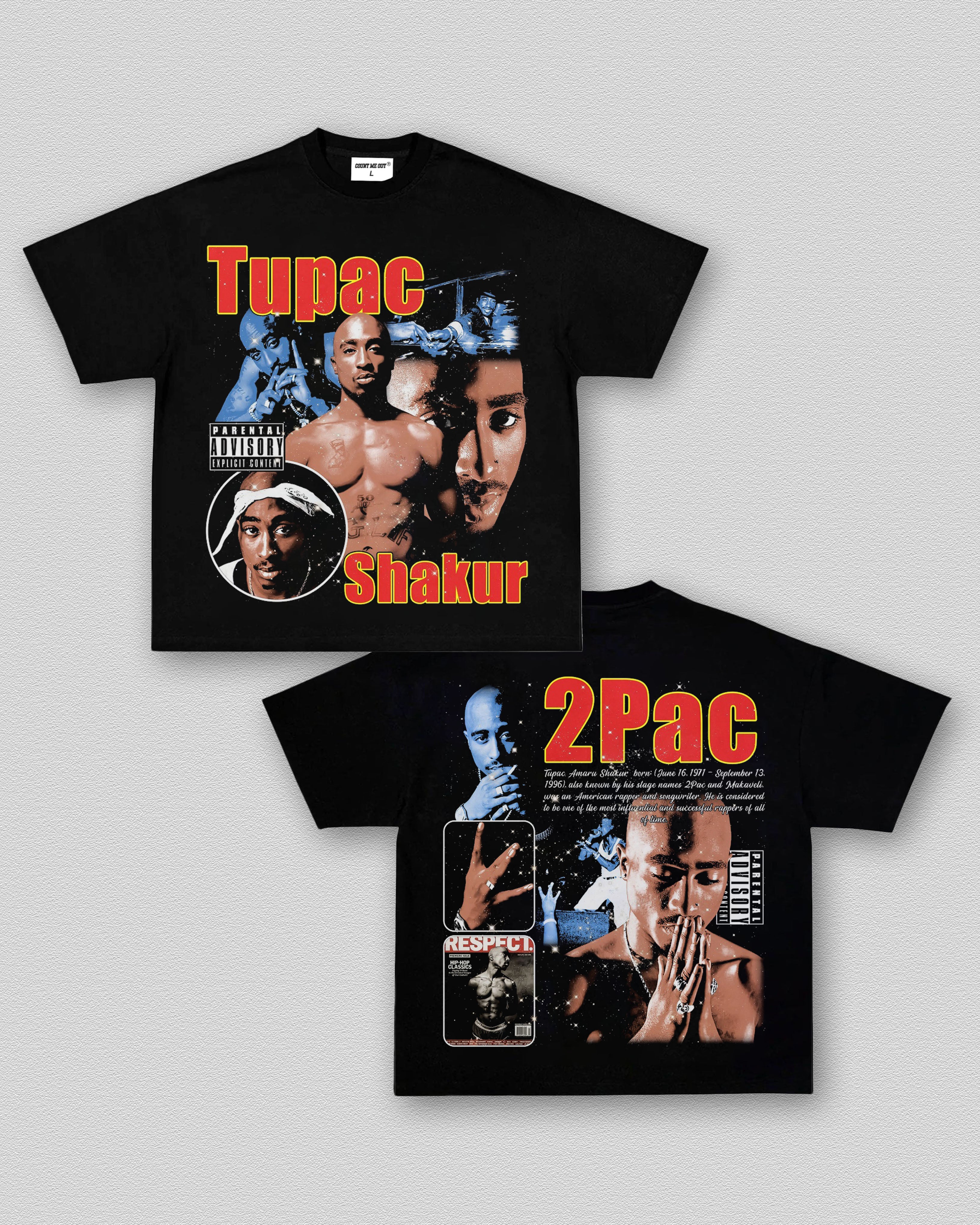 TUPAC SHAKUR TEE 9.7