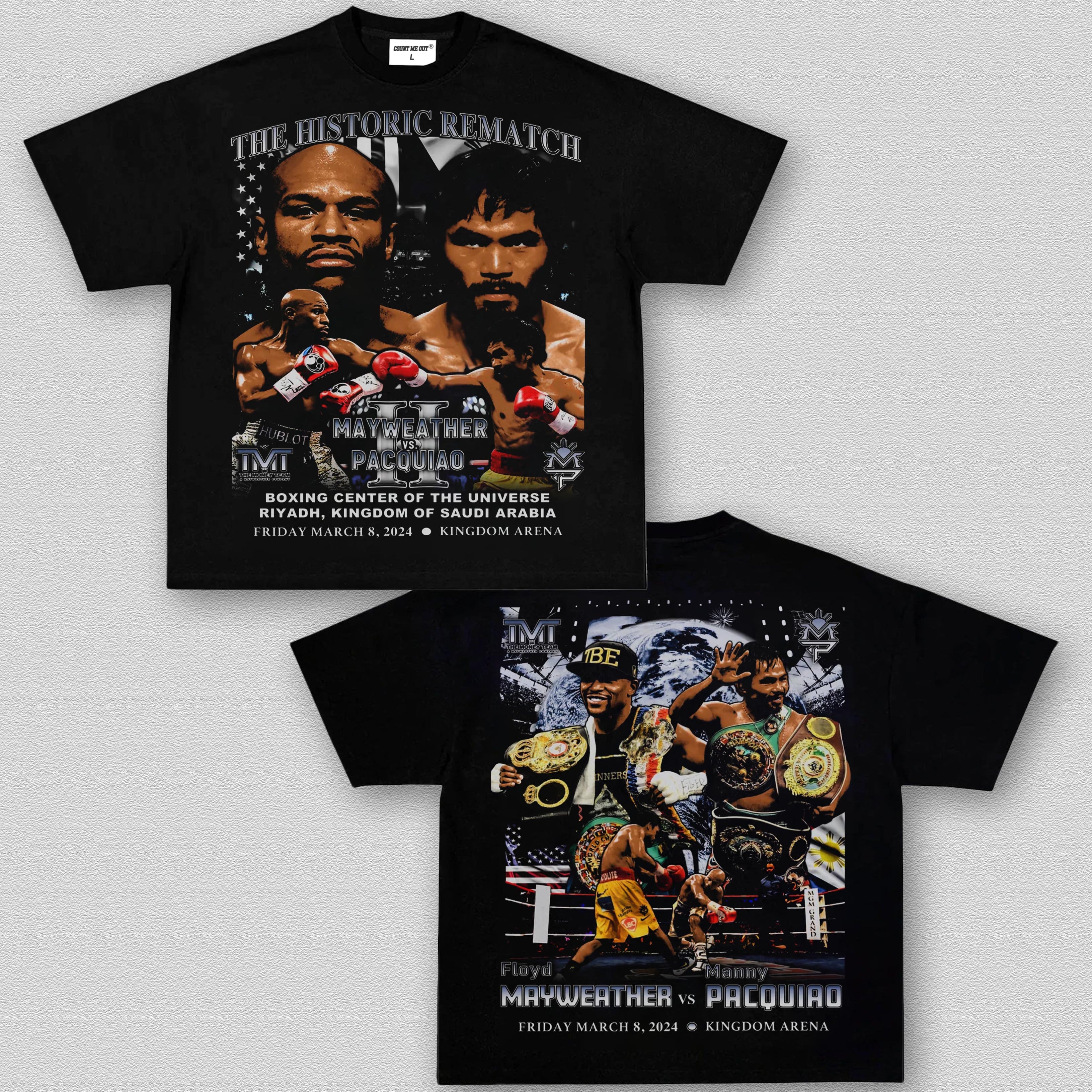 MAYWEATHER VS PACQUIAO 2 TEE