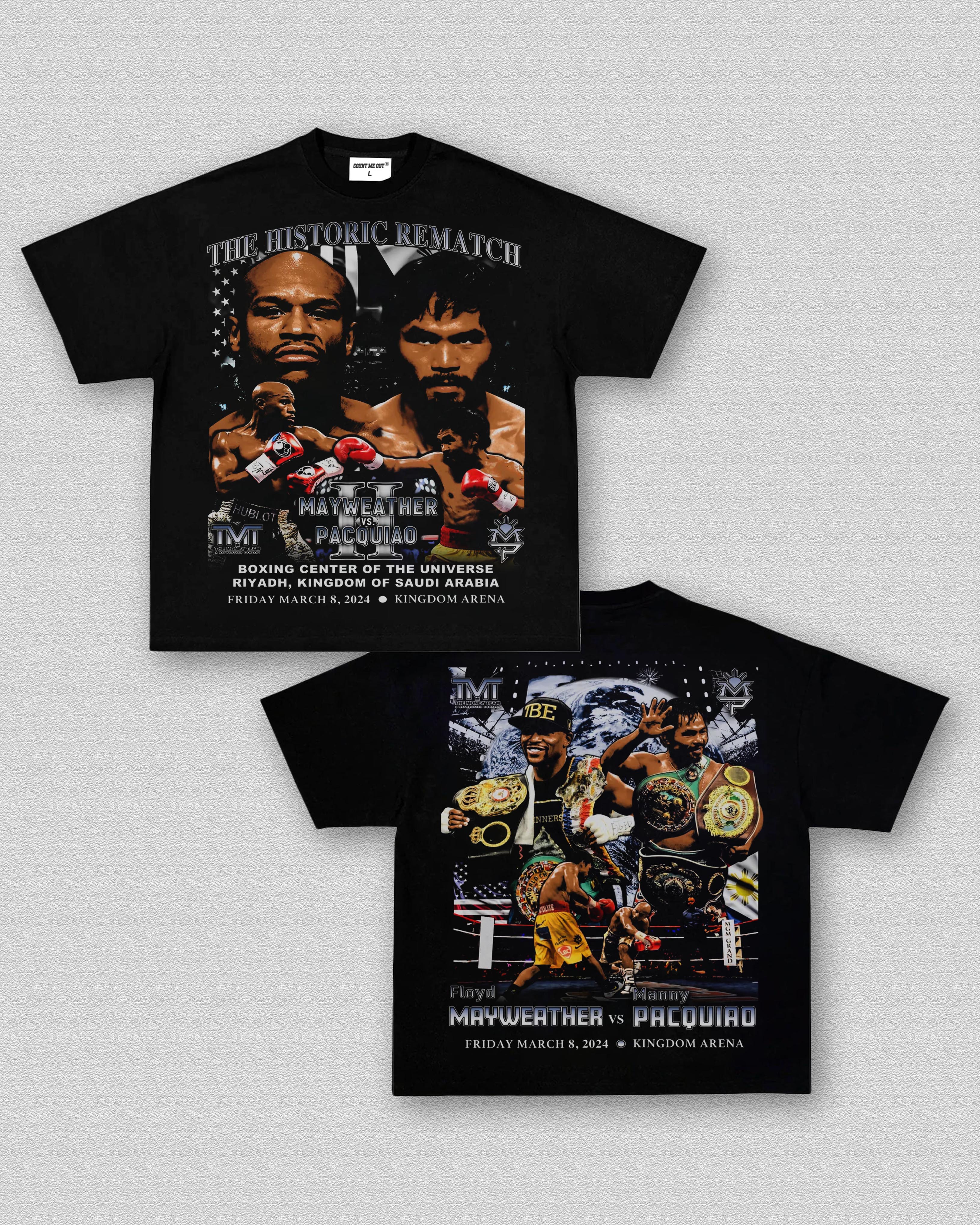 MAYWEATHER VS PACQUIAO 2 TEE