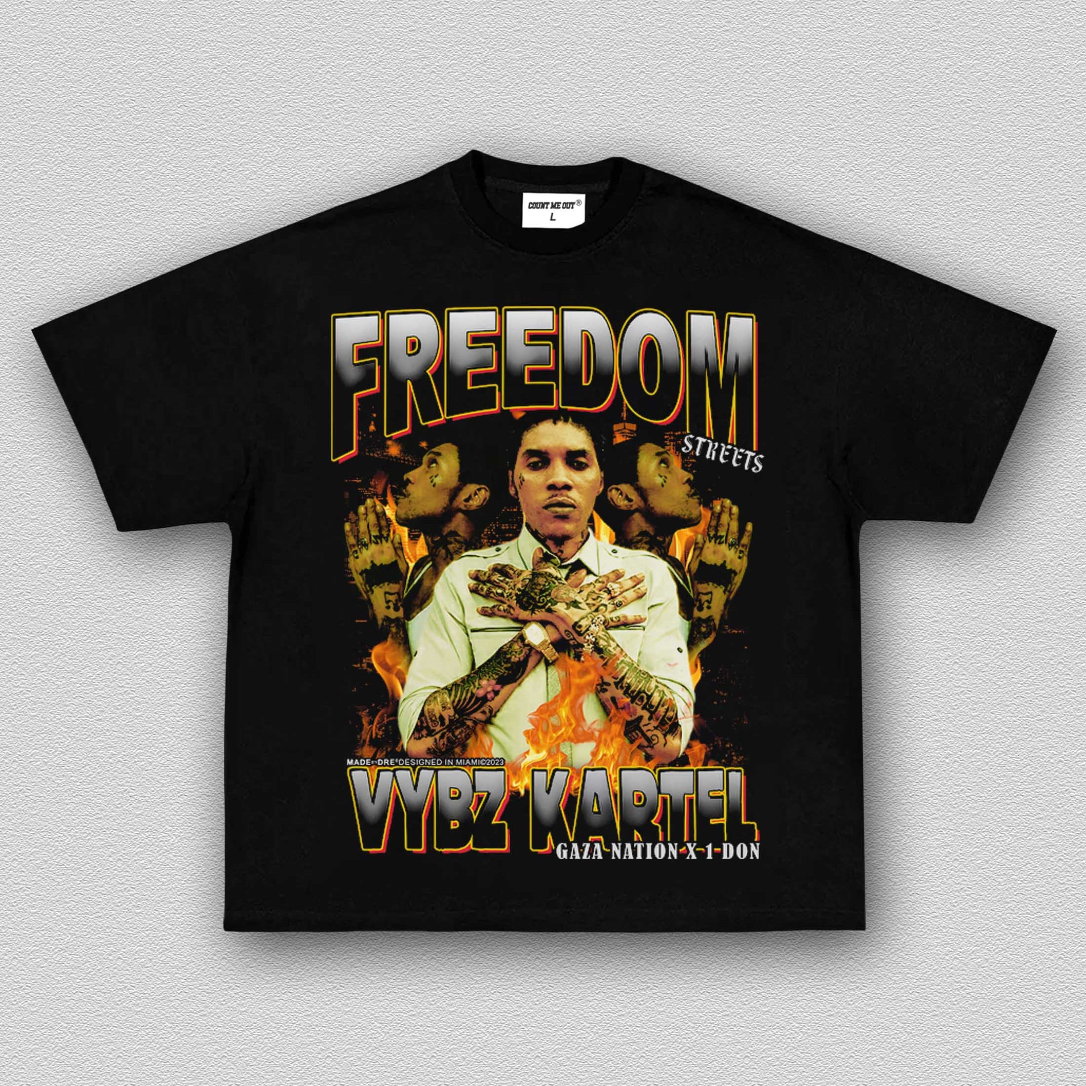 FREE VYBZ KARTEL TEE 10.15