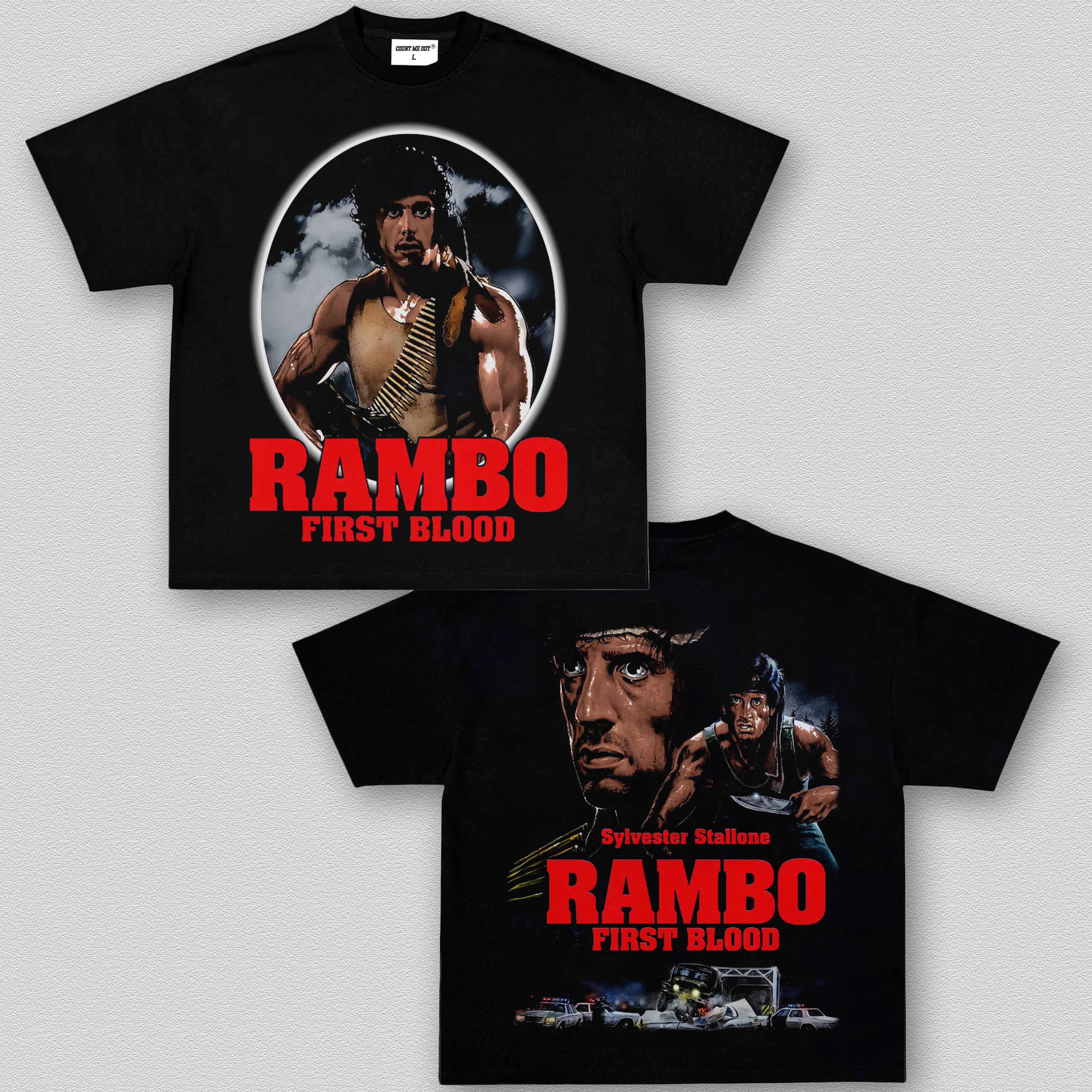 RAMBO FIRST BLOOD TEE 10.15