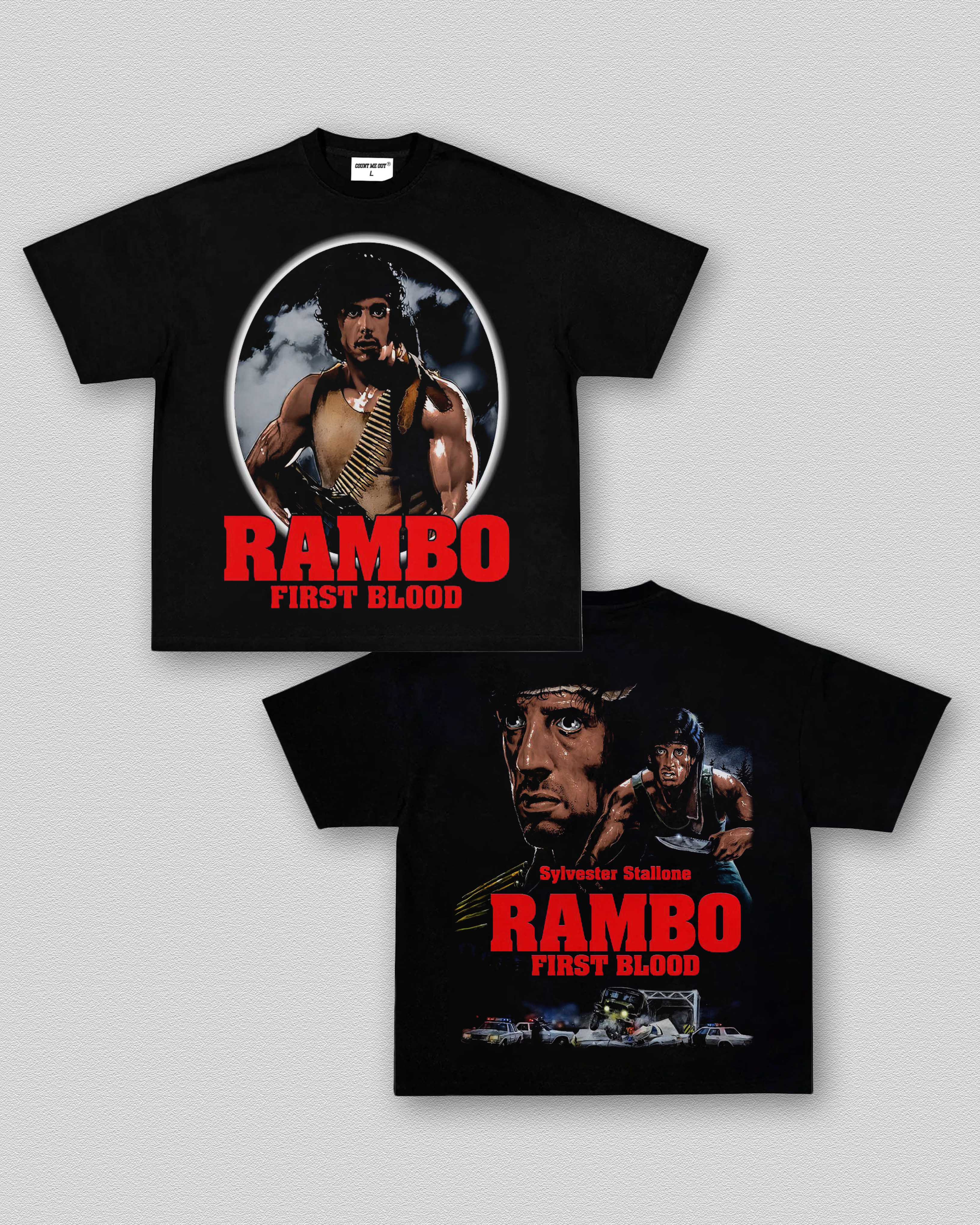 RAMBO FIRST BLOOD TEE 10.15